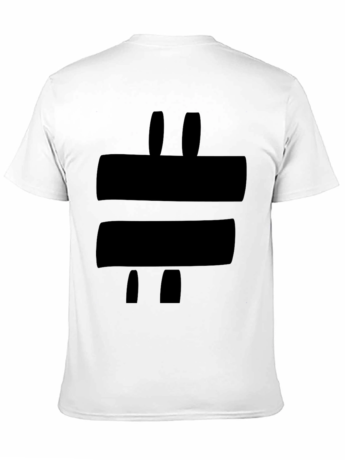 Abstract Graphic Black Tee - Modern Style