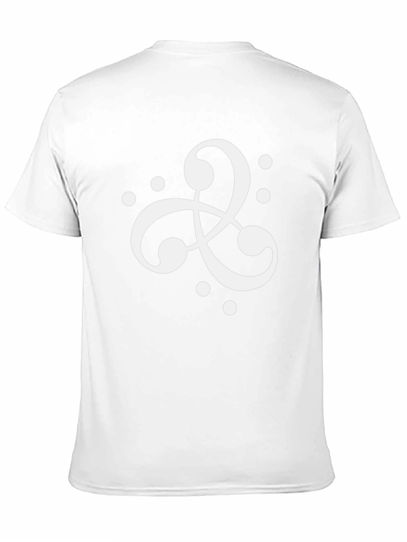 Abstract Swirl Graphic Tee - Modern Casual Top