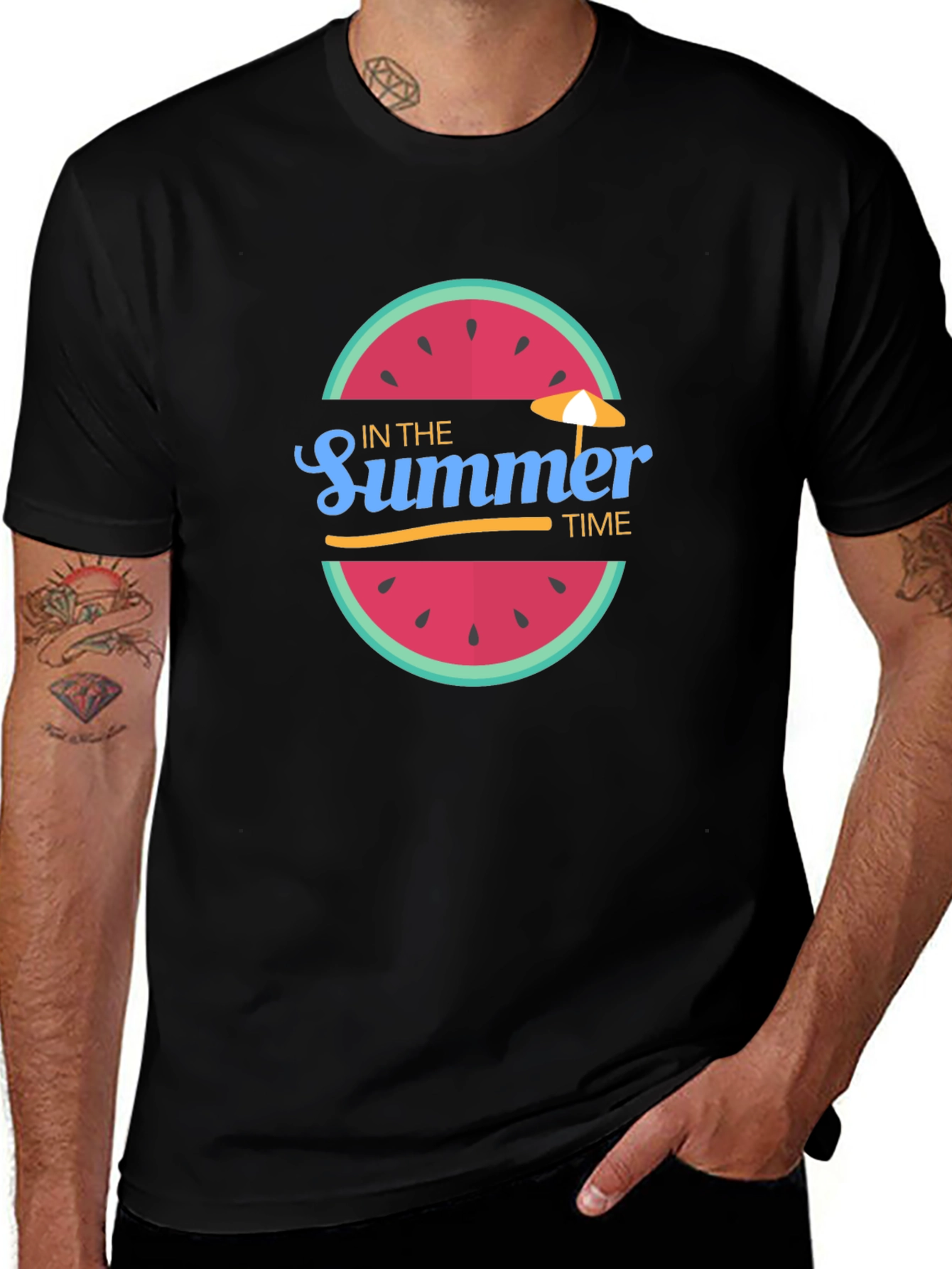 Summer Time Watermelon Graphic Tee - Unisex