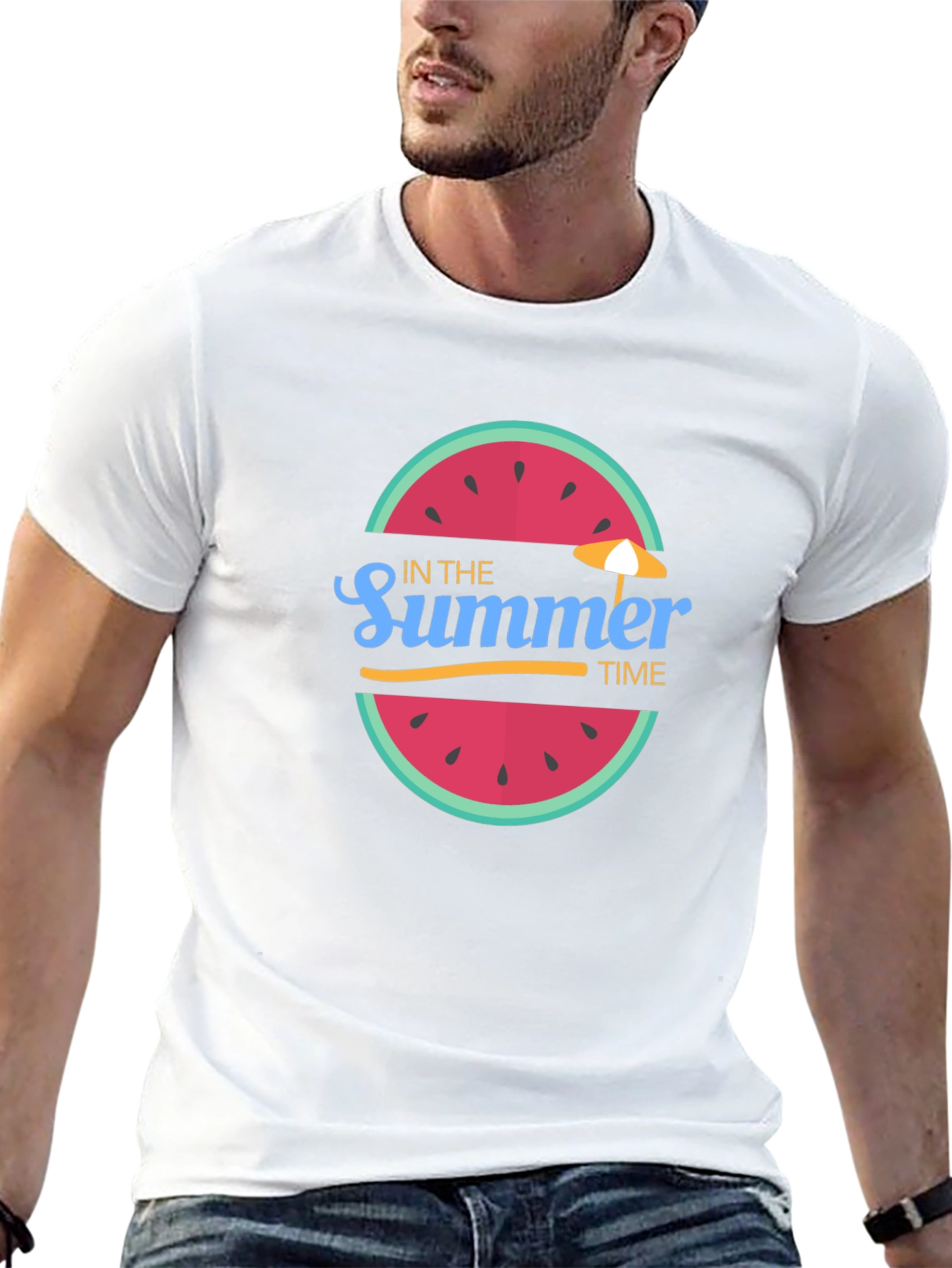 Summer Time Watermelon Graphic Tee - Unisex