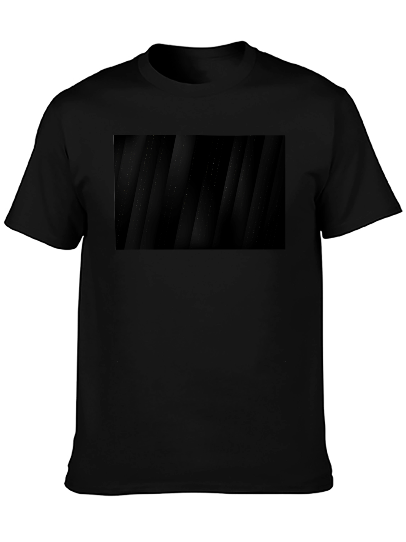 Stylish Black Abstract Pattern Tee