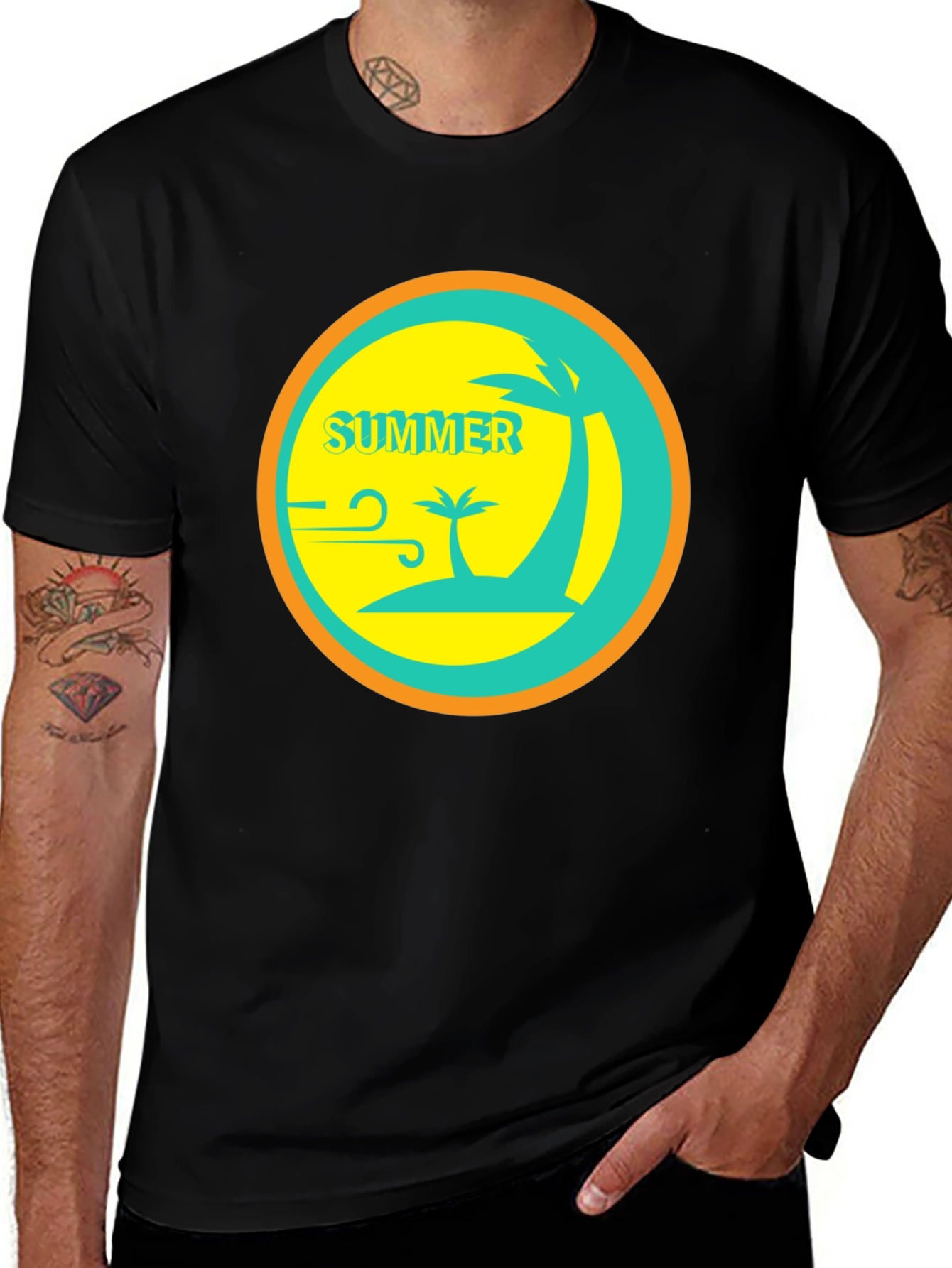 Summer Vibes T-Shirt - Island Design