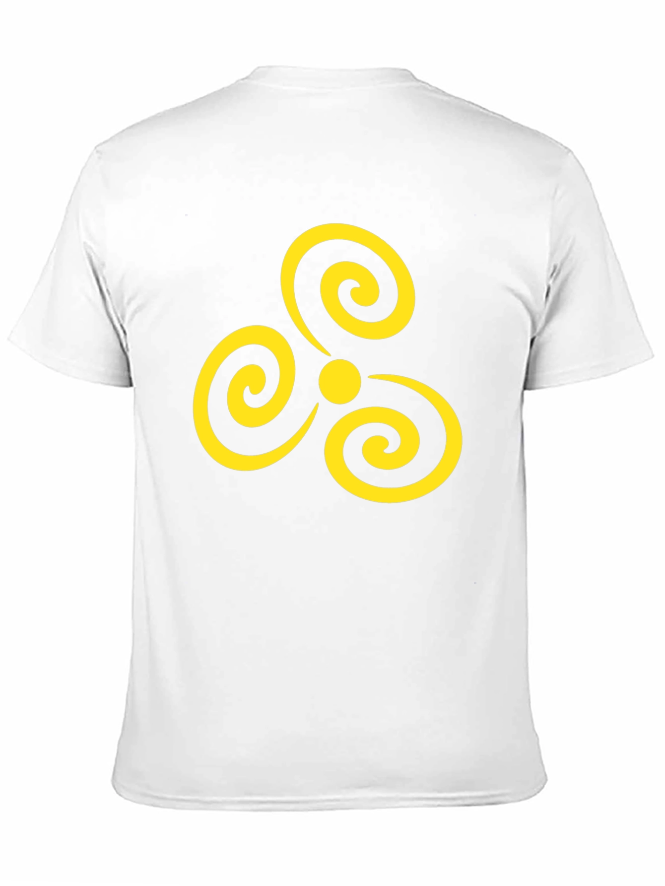 Abstract Swirl Graphic Tee - Modern Design T-Shirt