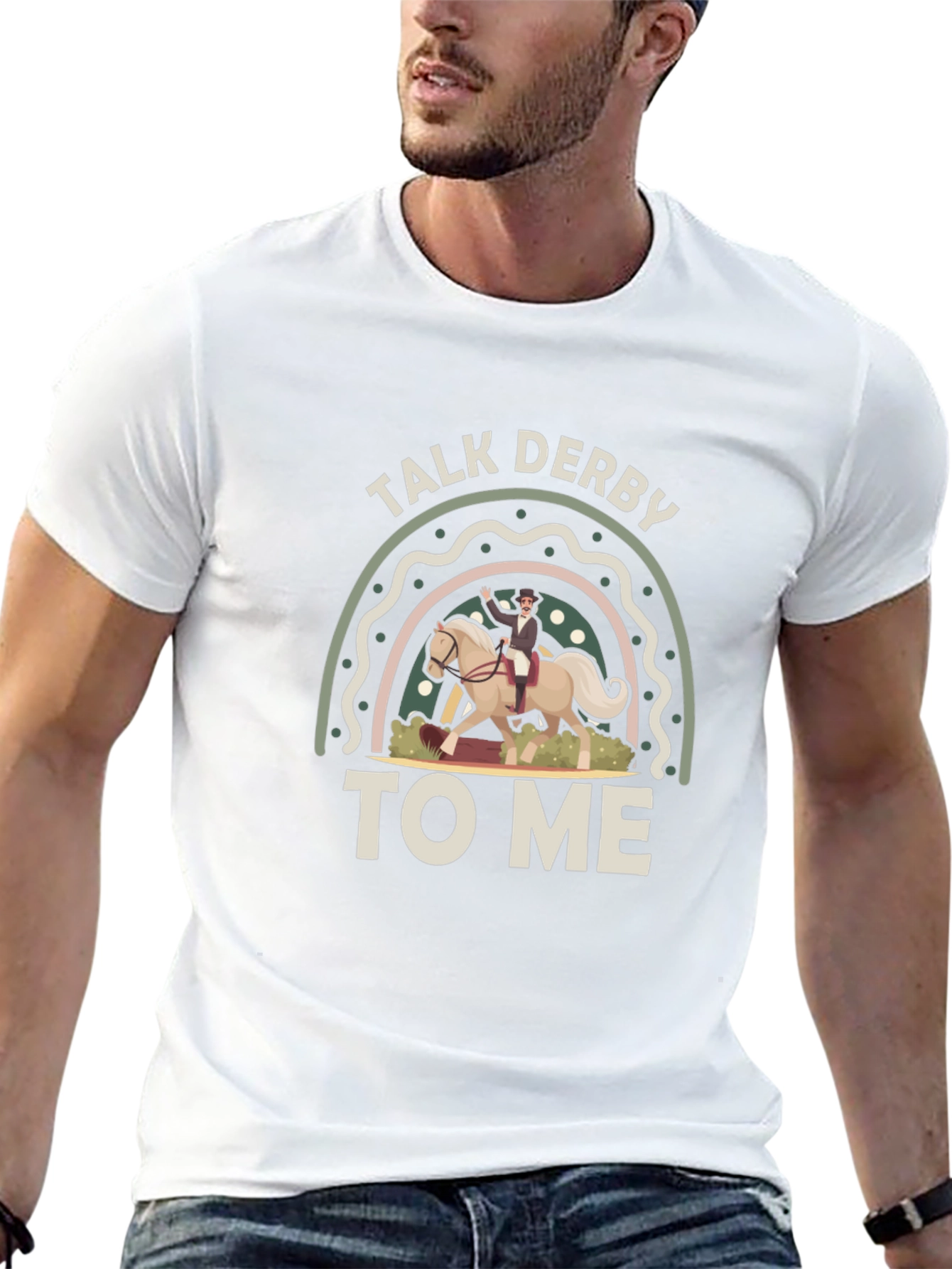 Talk Derby To Me Graphic Tee