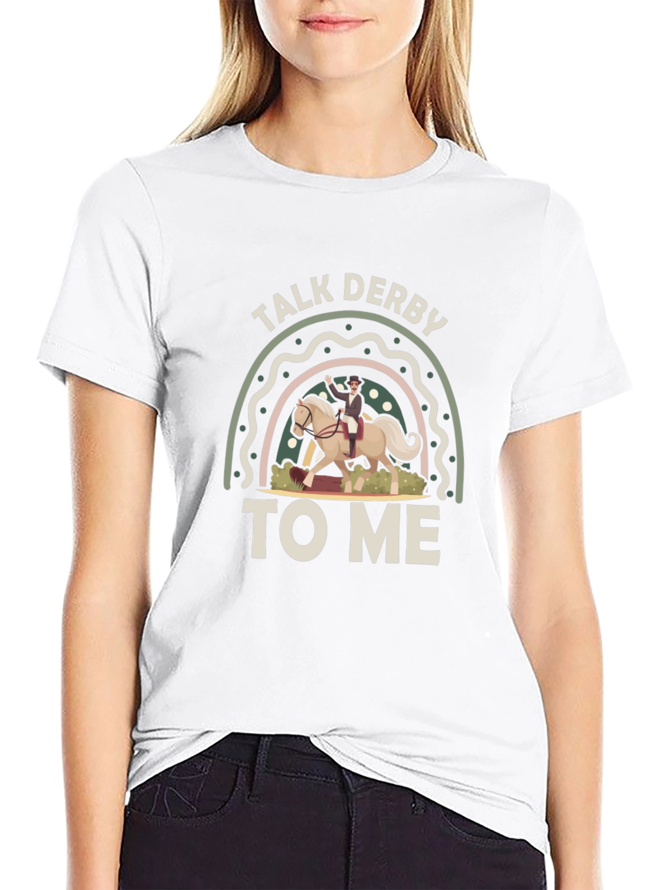 Talk Derby To Me Graphic Tee