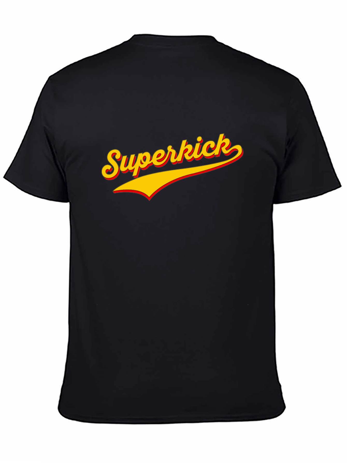 Superkick Black Graphic Tee