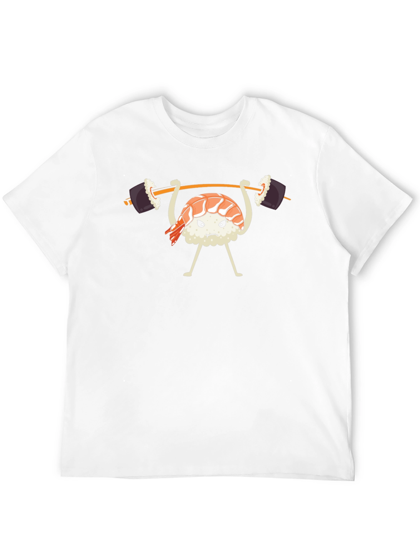 Sushi Weightlifter Graphic T-Shirt