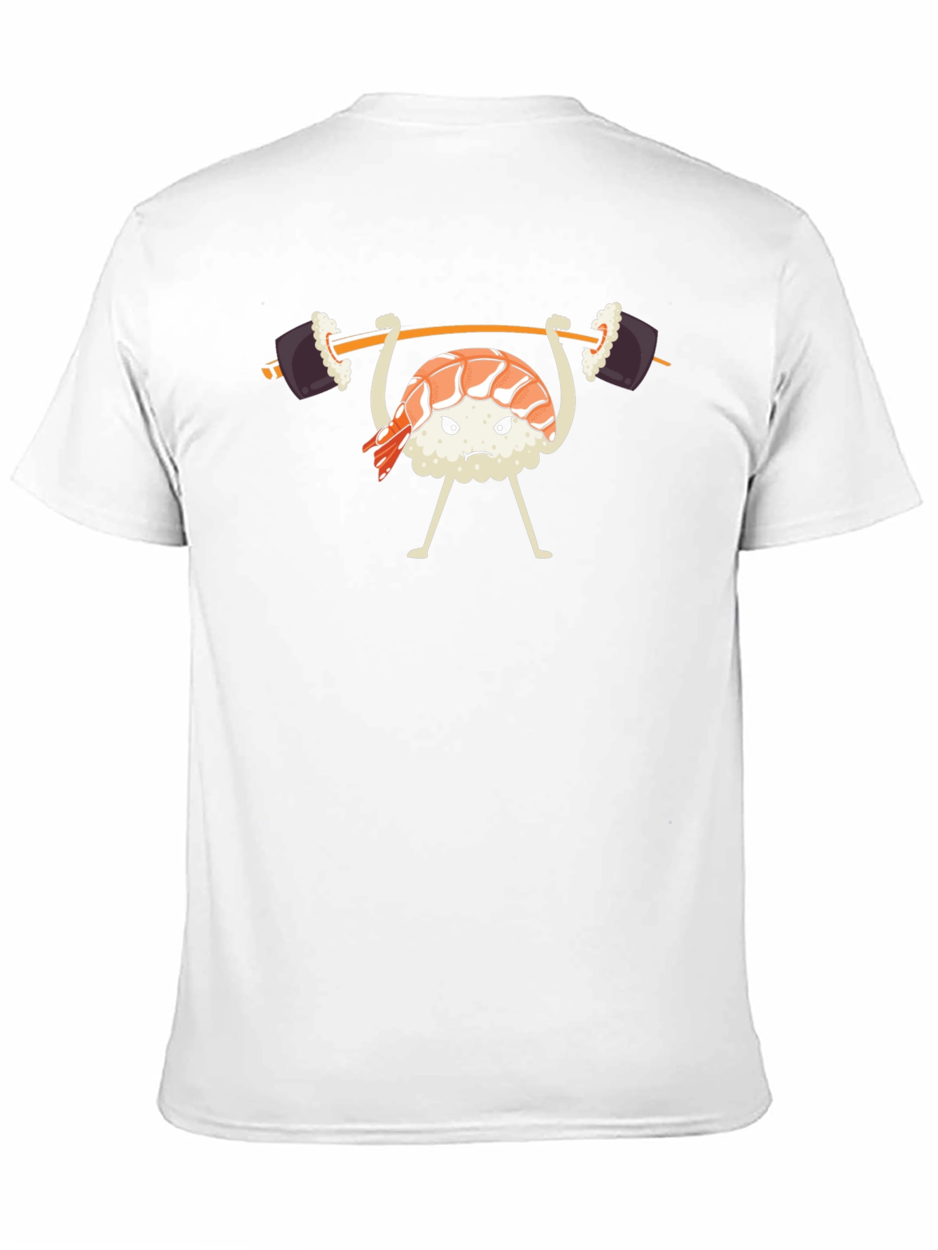 Sushi Weightlifter Graphic T-Shirt