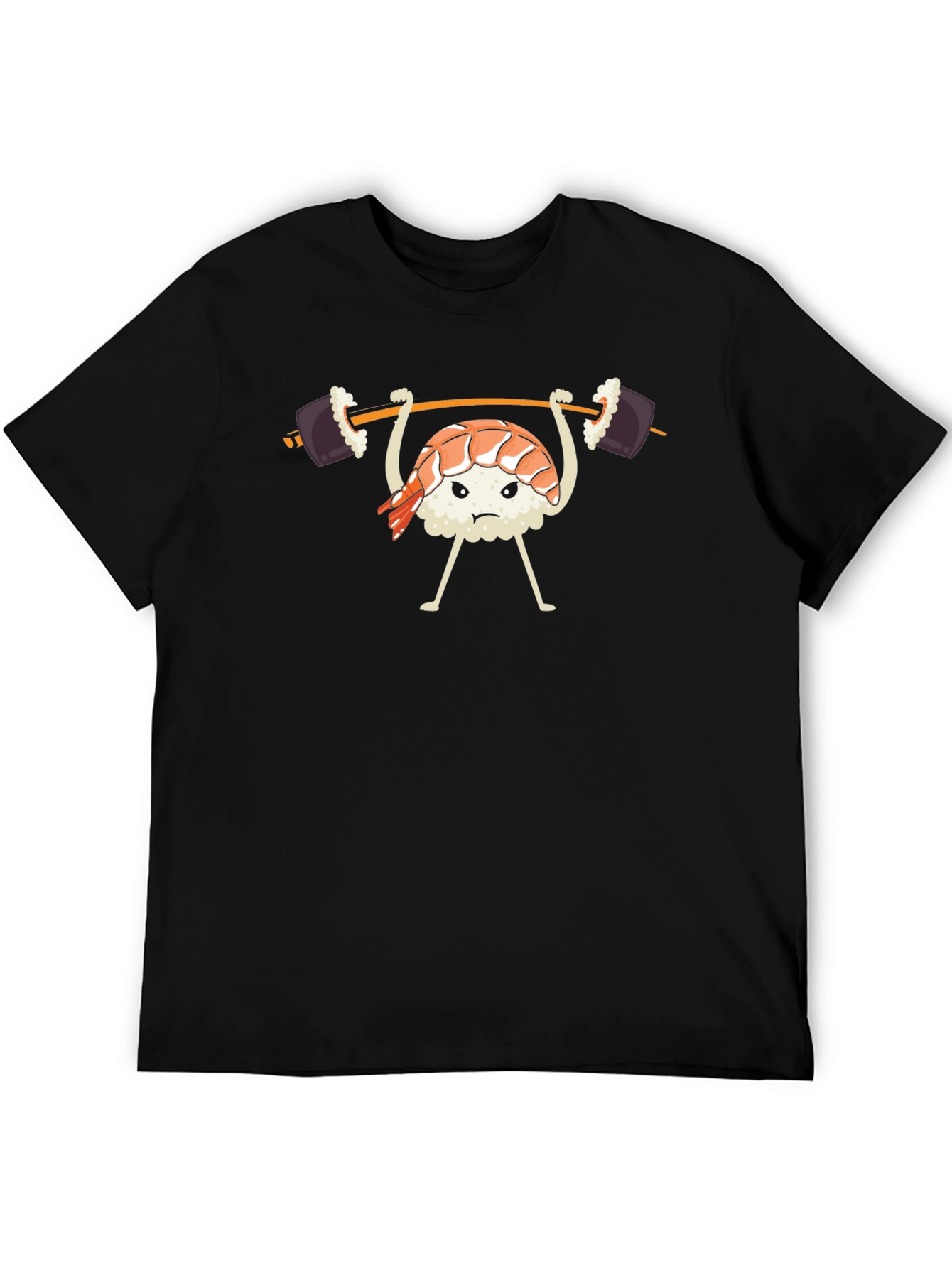 Sushi Weightlifter Graphic T-Shirt
