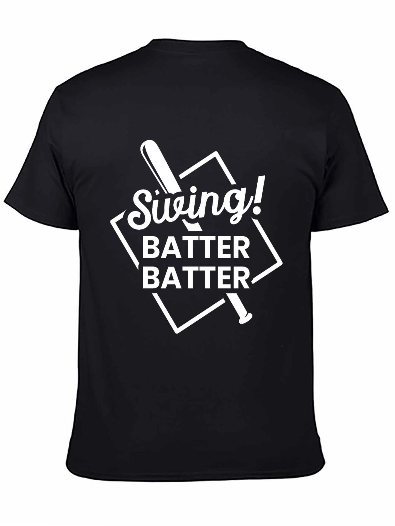 Swing Batter Batter Baseball Graphic Tee