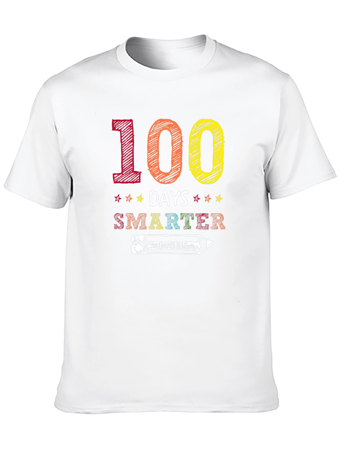 100 Days Smarter Graphic T-Shirt