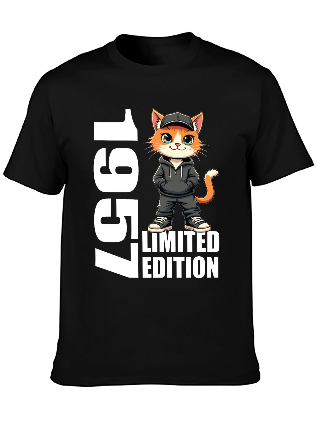 1957 Limited Edition Cat Graphic T-Shirt