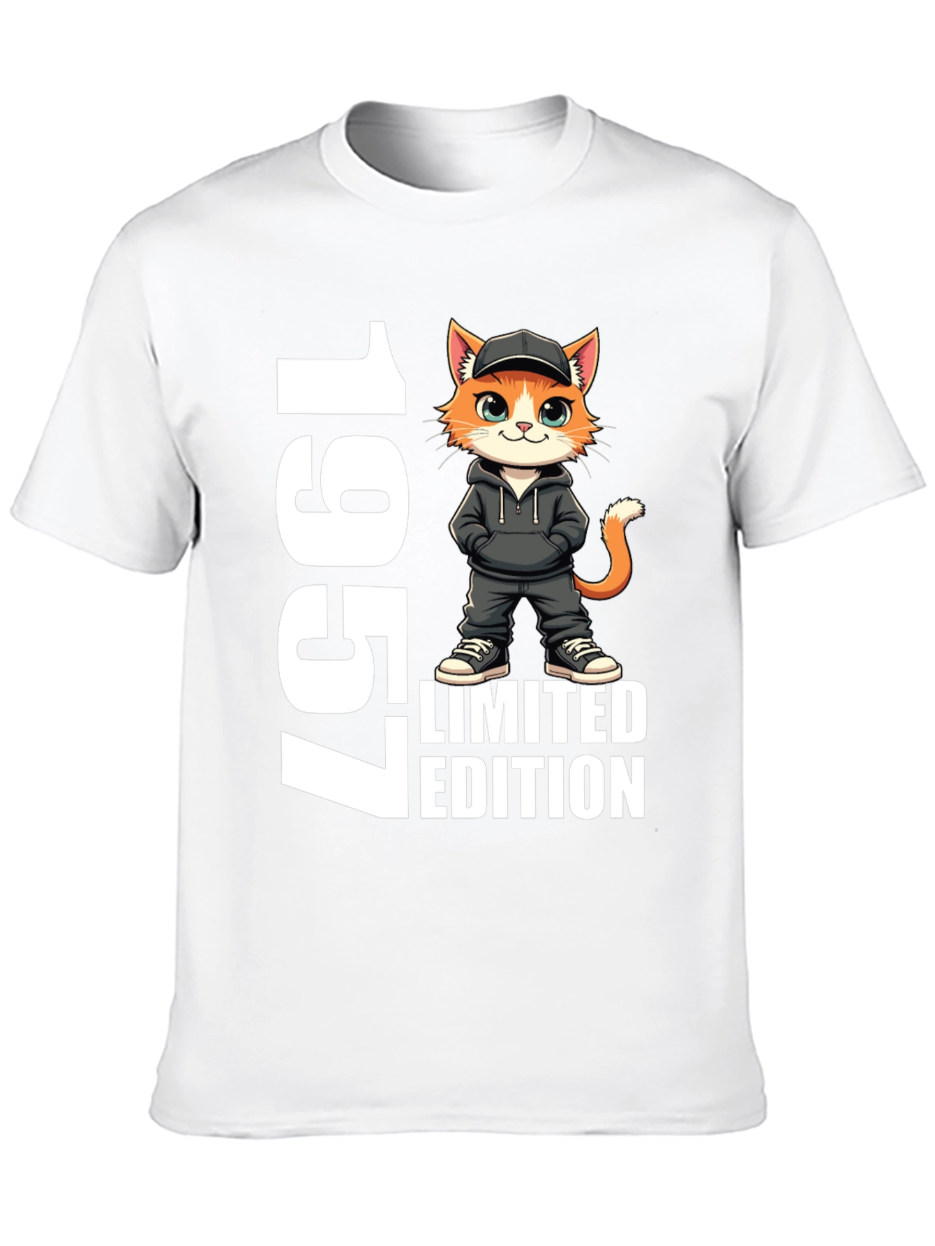1957 Limited Edition Cat Graphic T-Shirt