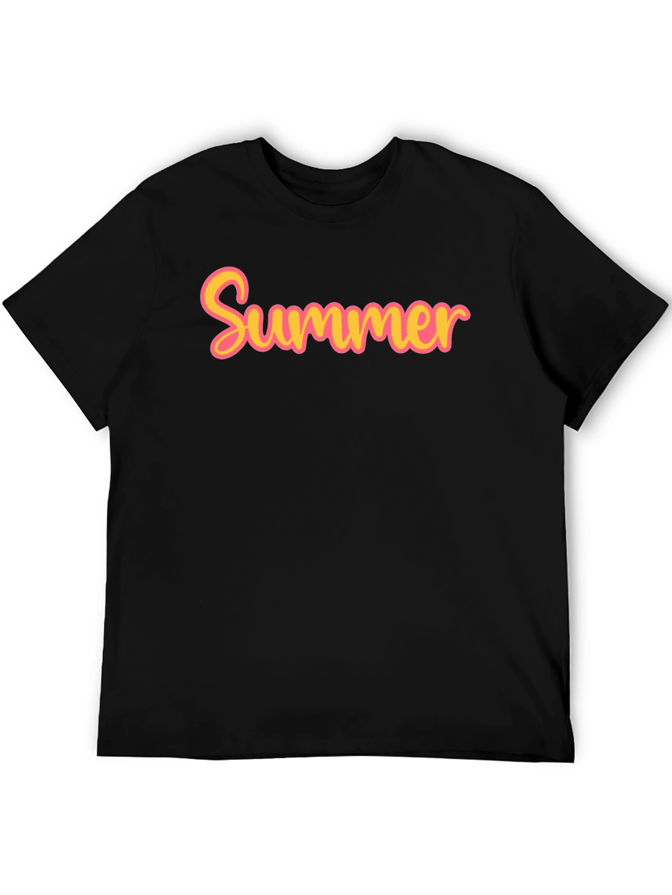 Summer Graphic T-Shirt - Casual Cotton Tee