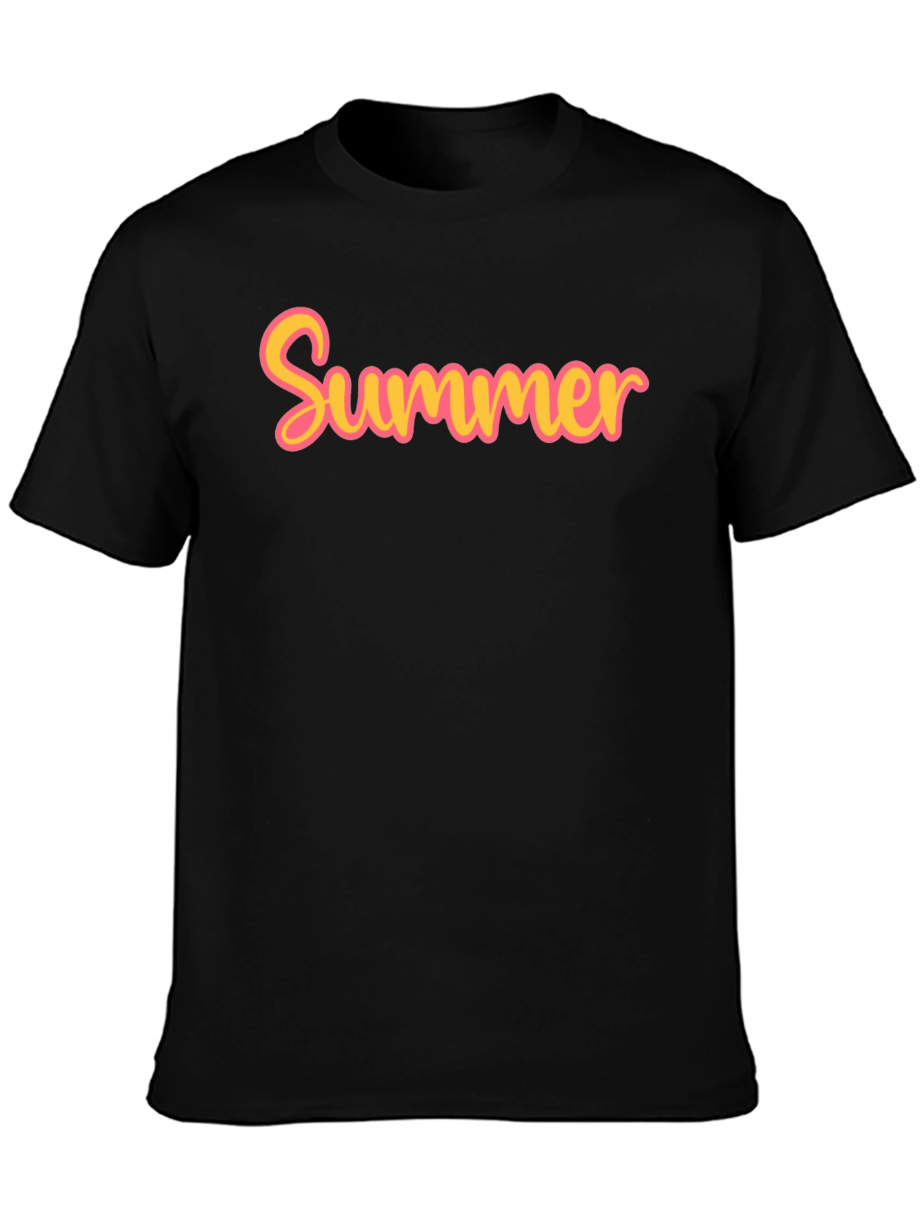 Summer Graphic T-Shirt - Casual Cotton Tee