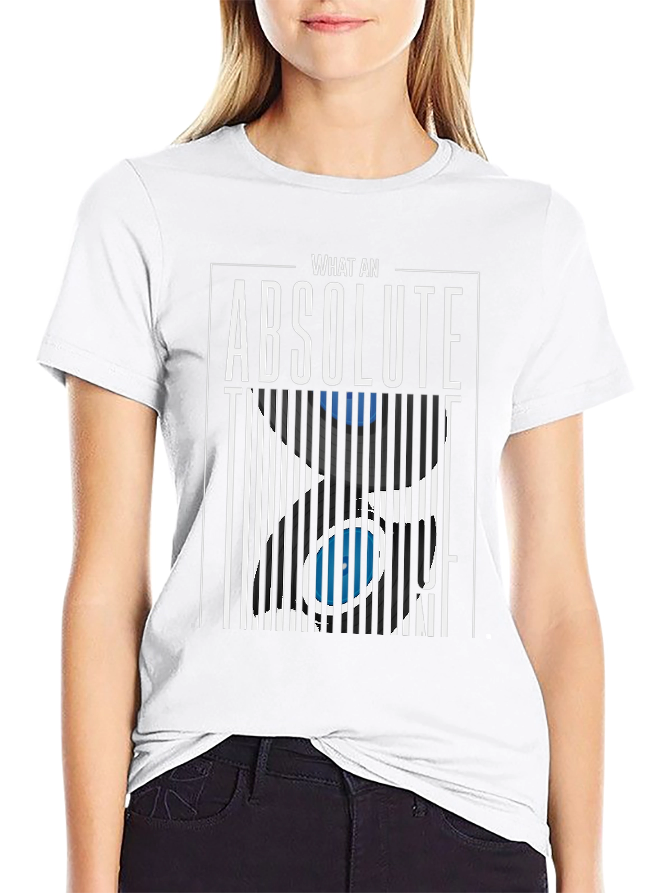Absolute Twit Black Graphic Tee