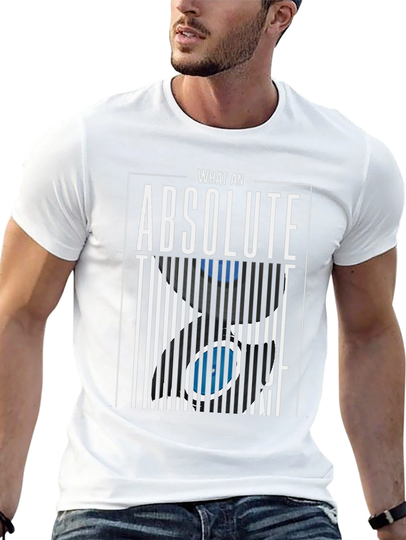 Absolute Twit Black Graphic Tee