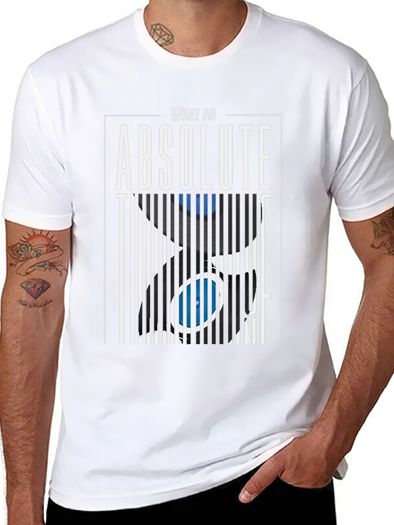 Absolute Twit Black Graphic Tee