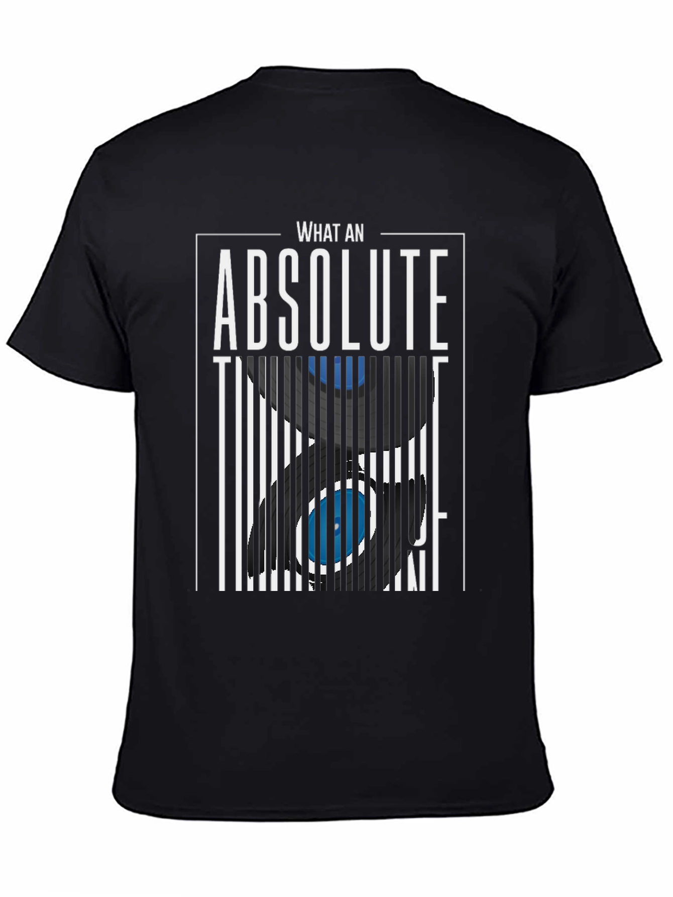 Absolute Twit Black Graphic Tee