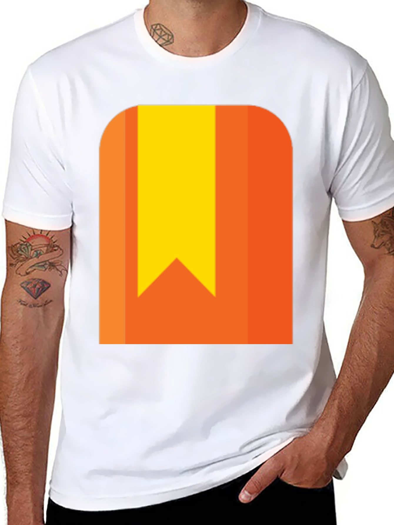 Abstract Graphic Tee - Stylish Casual Wear
