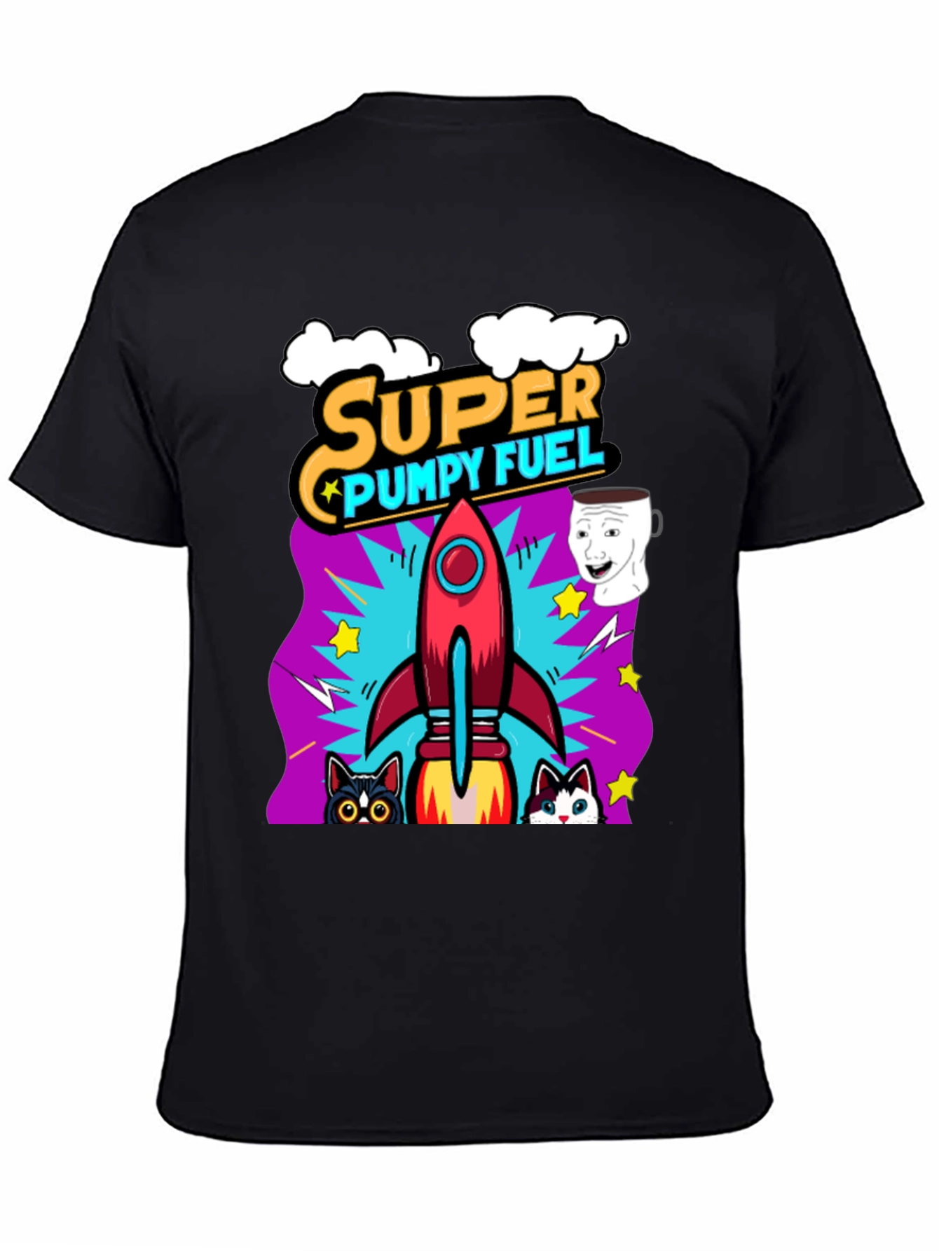 Super Pumpy Fuel Graphic T-Shirt