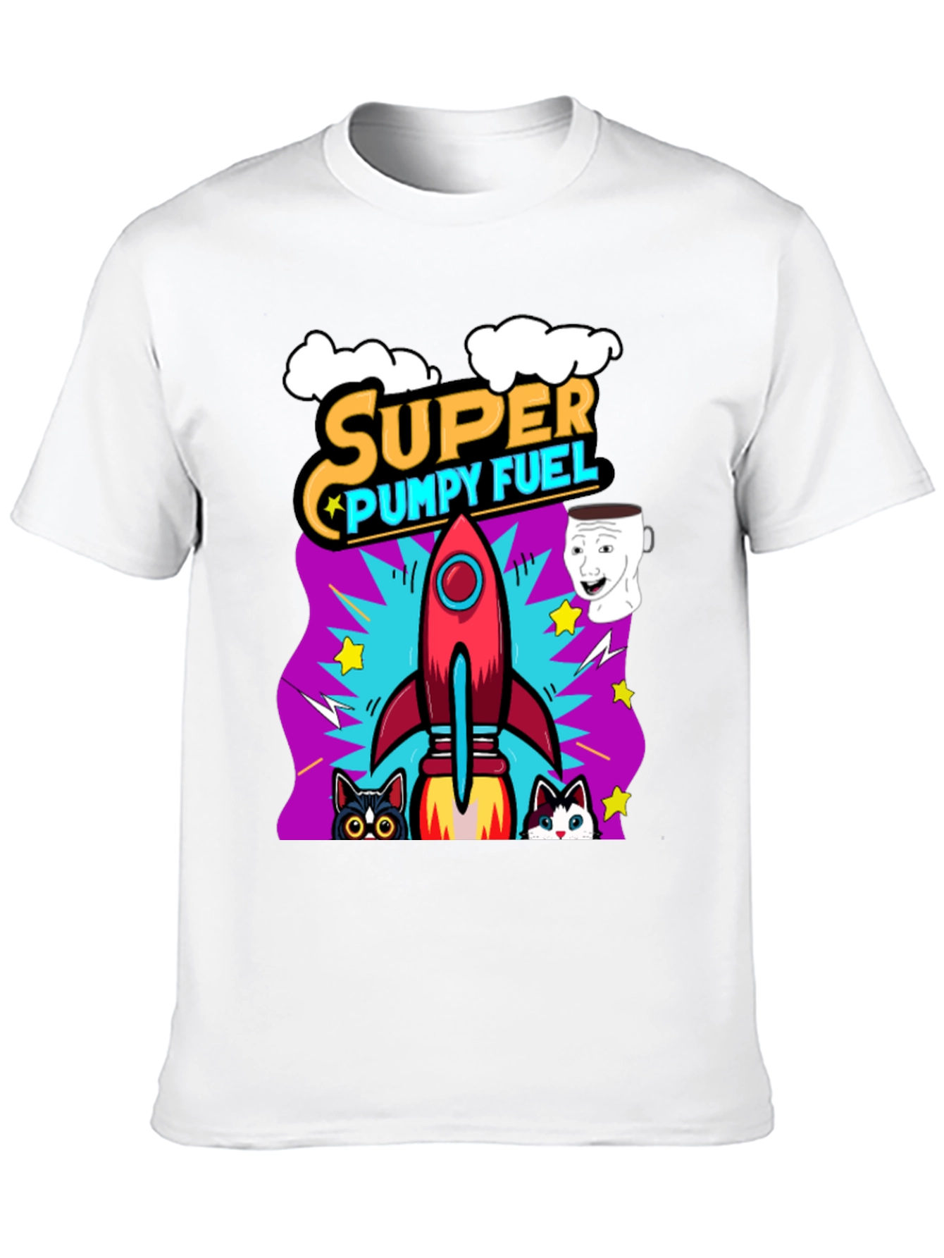 Super Pumpy Fuel Graphic T-Shirt