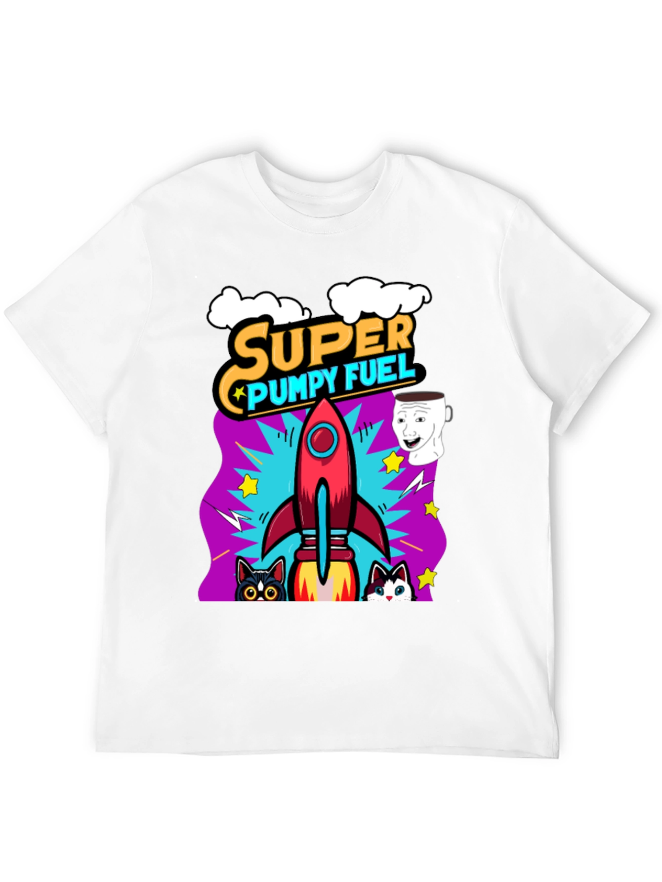 Super Pumpy Fuel Graphic T-Shirt