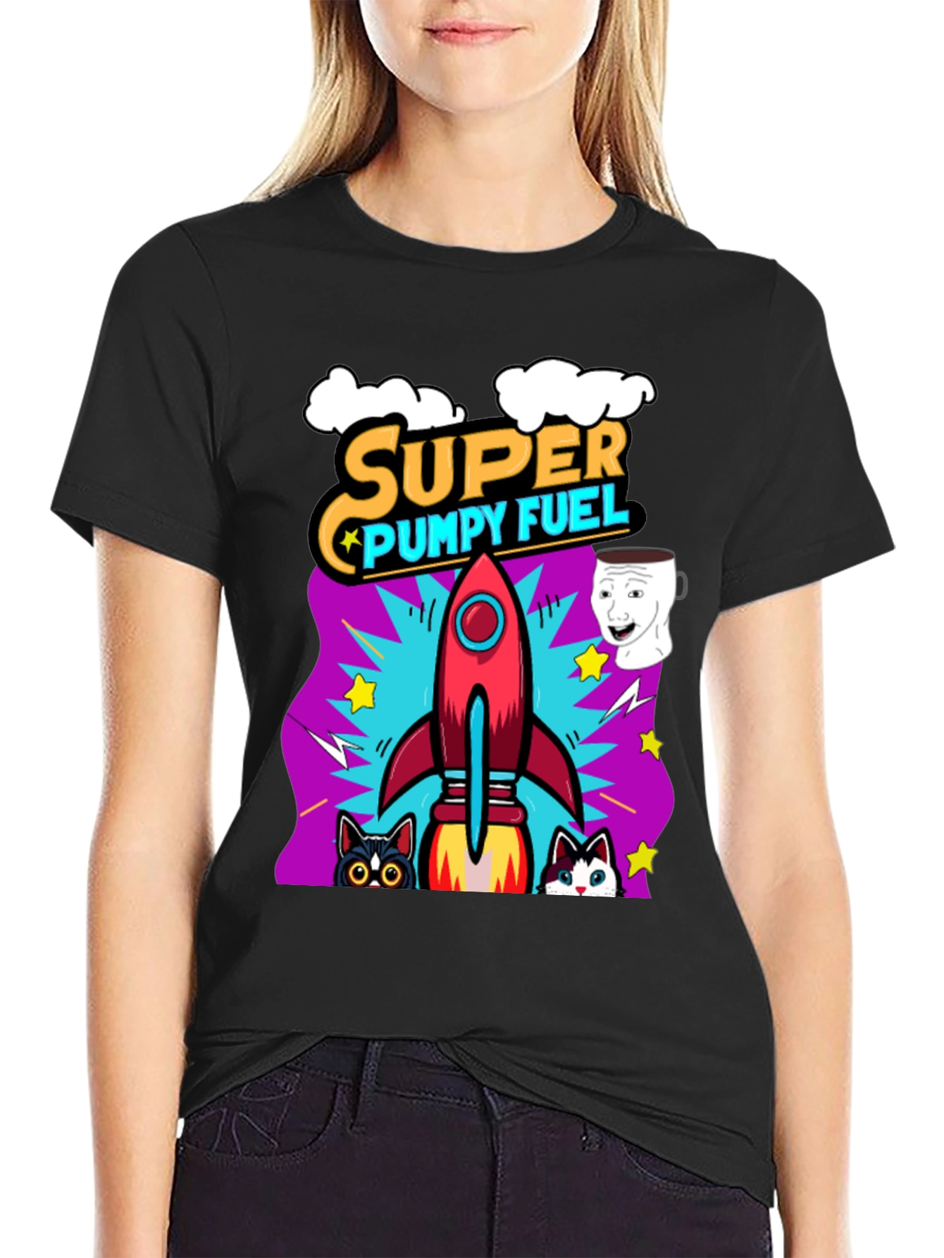 Super Pumpy Fuel Graphic T-Shirt