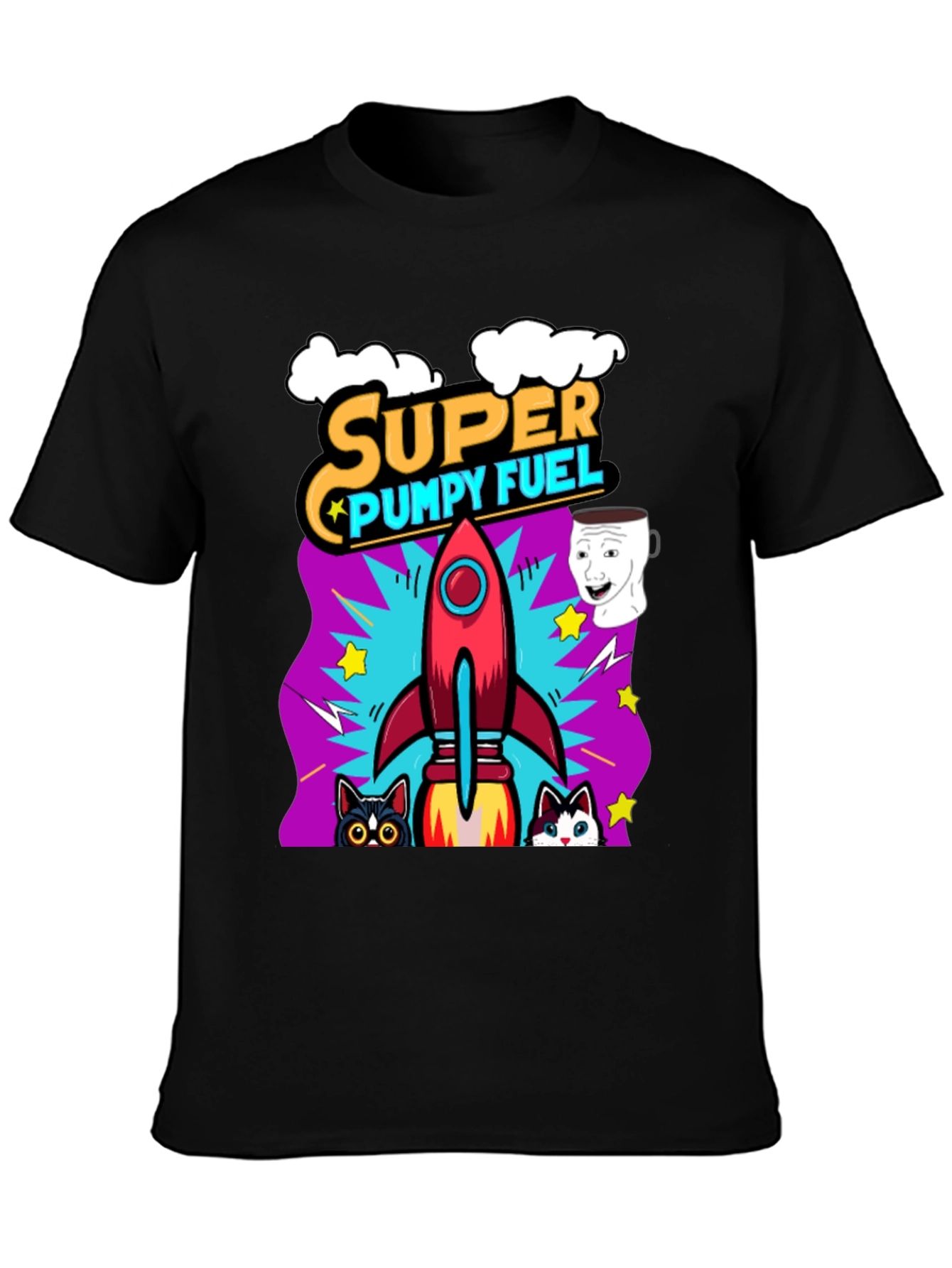 Super Pumpy Fuel Graphic T-Shirt