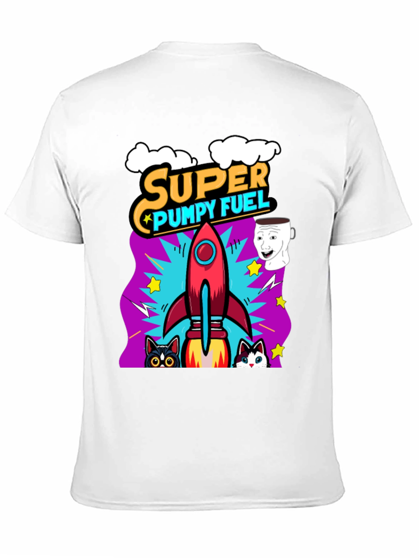 Super Pumpy Fuel Graphic T-Shirt