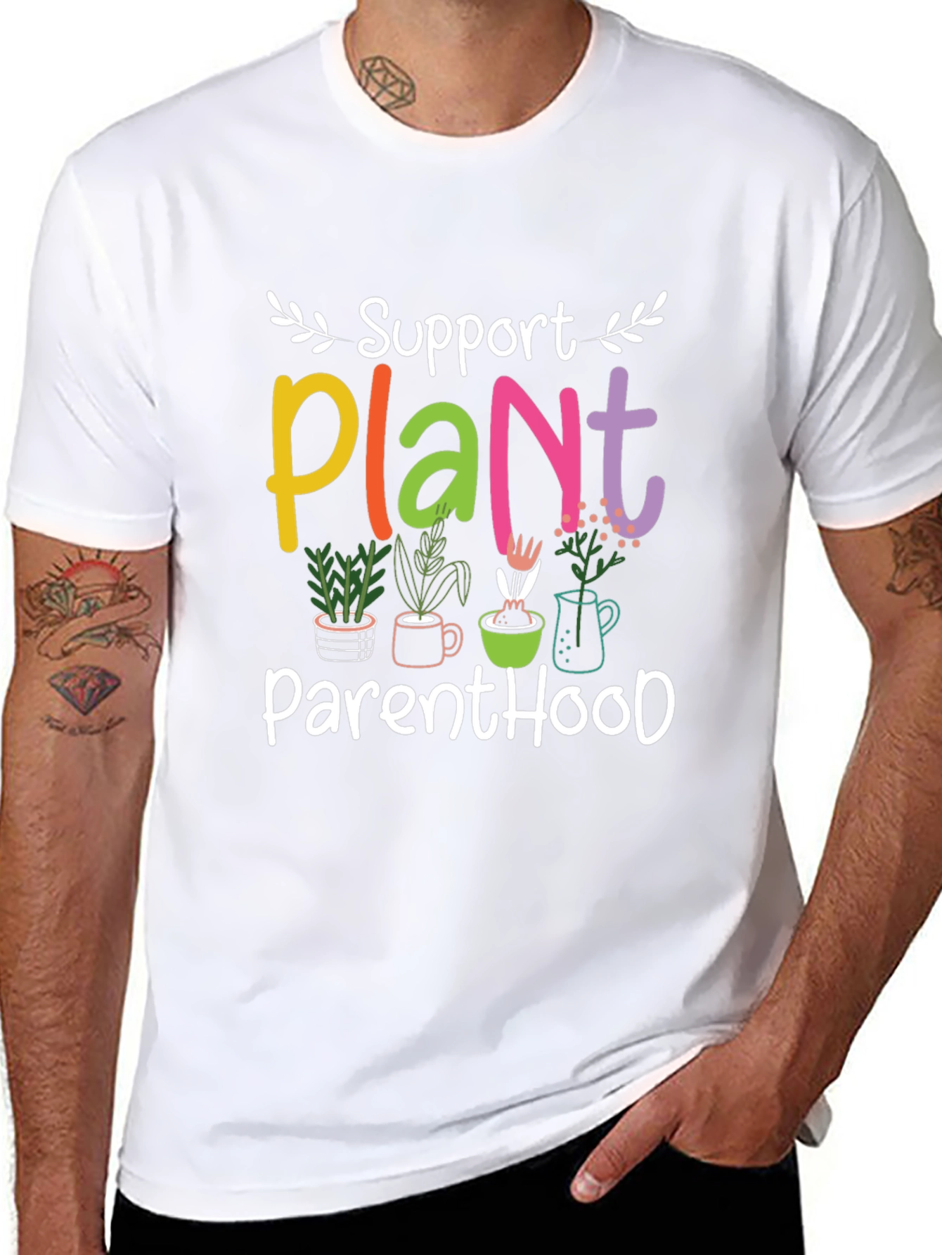 Support Plant Parenthood Graphic Tee