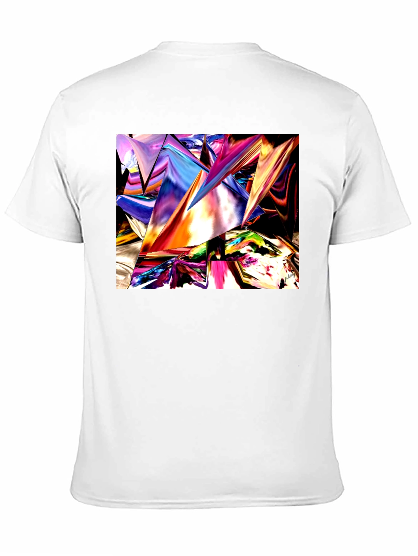 Abstract Geometric T-Shirt - Modern Art Tee