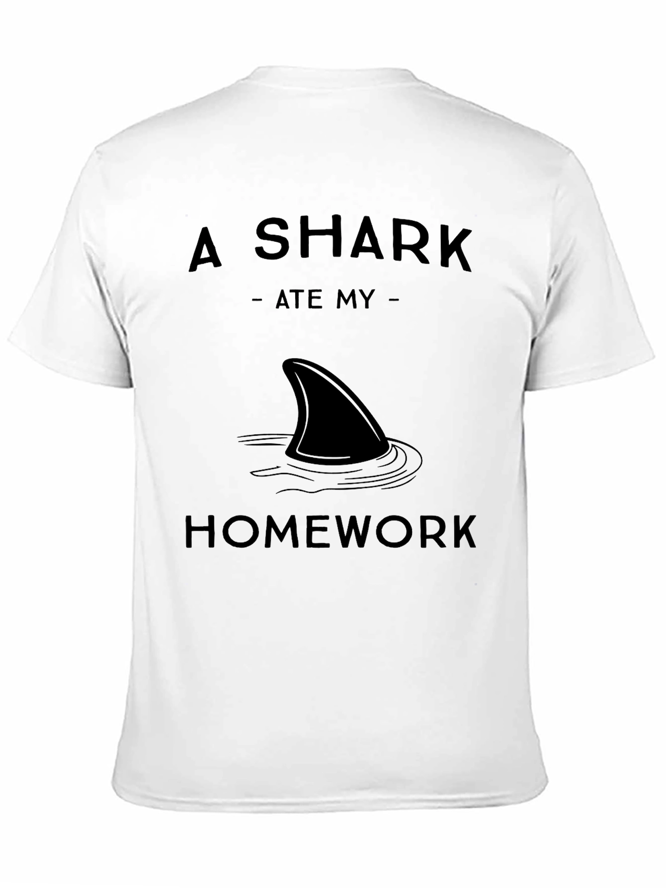 A Shark Ate My Homework Graphic T-Shirt