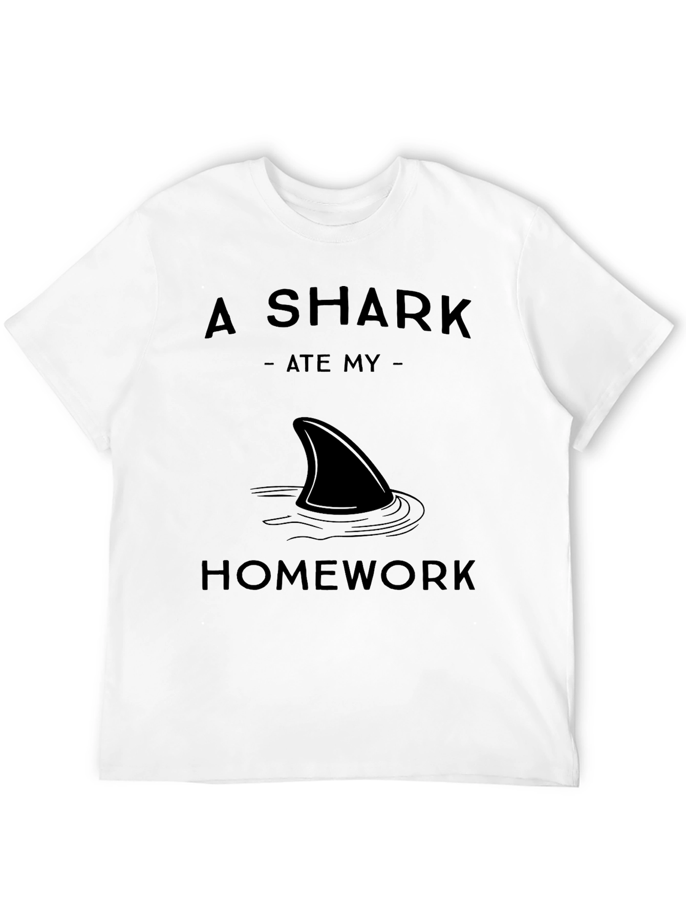 A Shark Ate My Homework Graphic T-Shirt