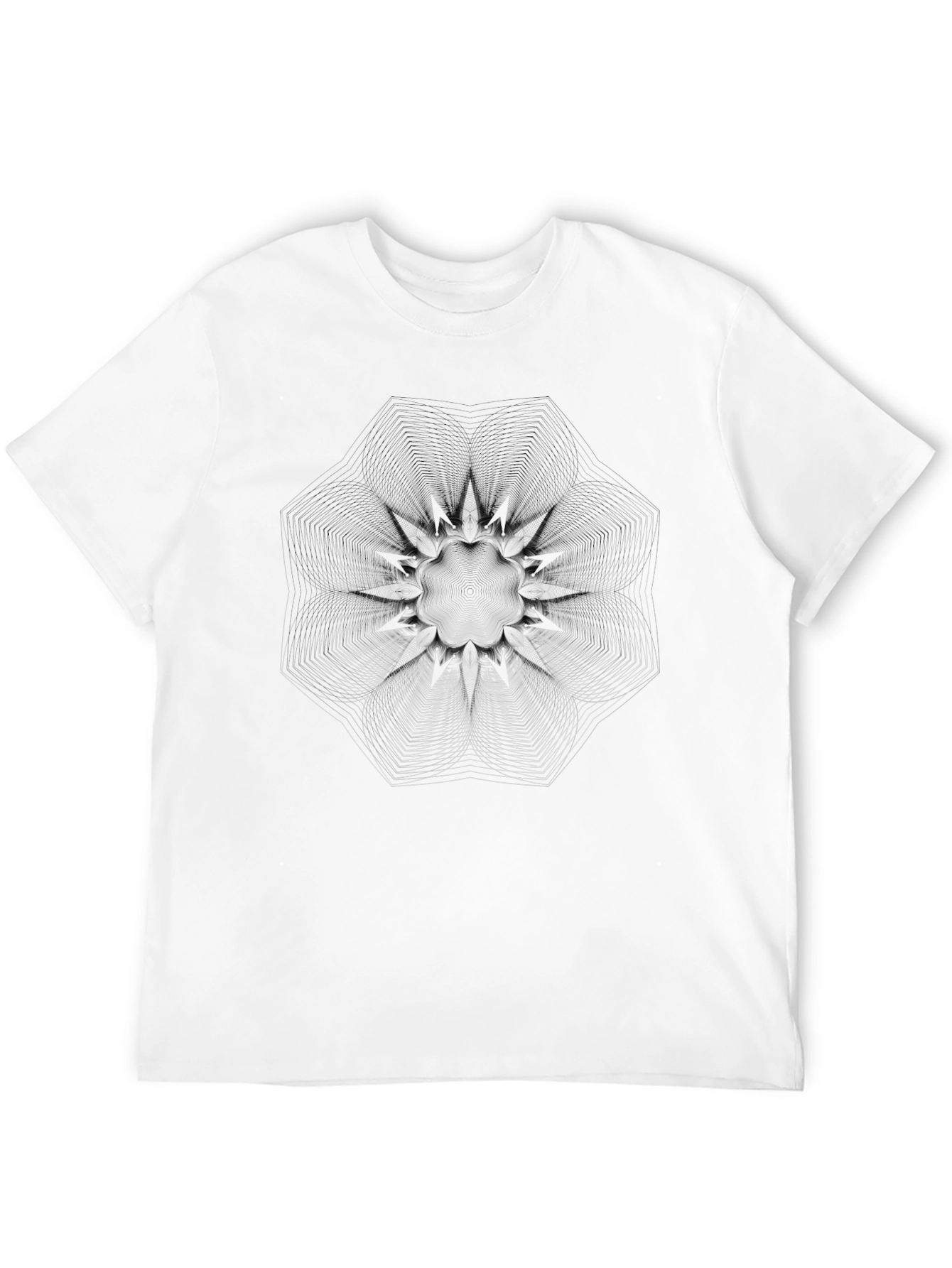 Abstract Geometric T-Shirt - Modern Graphic Design Tee