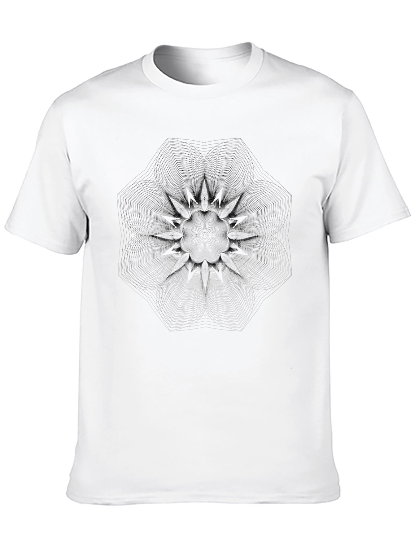 Abstract Geometric T-Shirt - Modern Graphic Design Tee