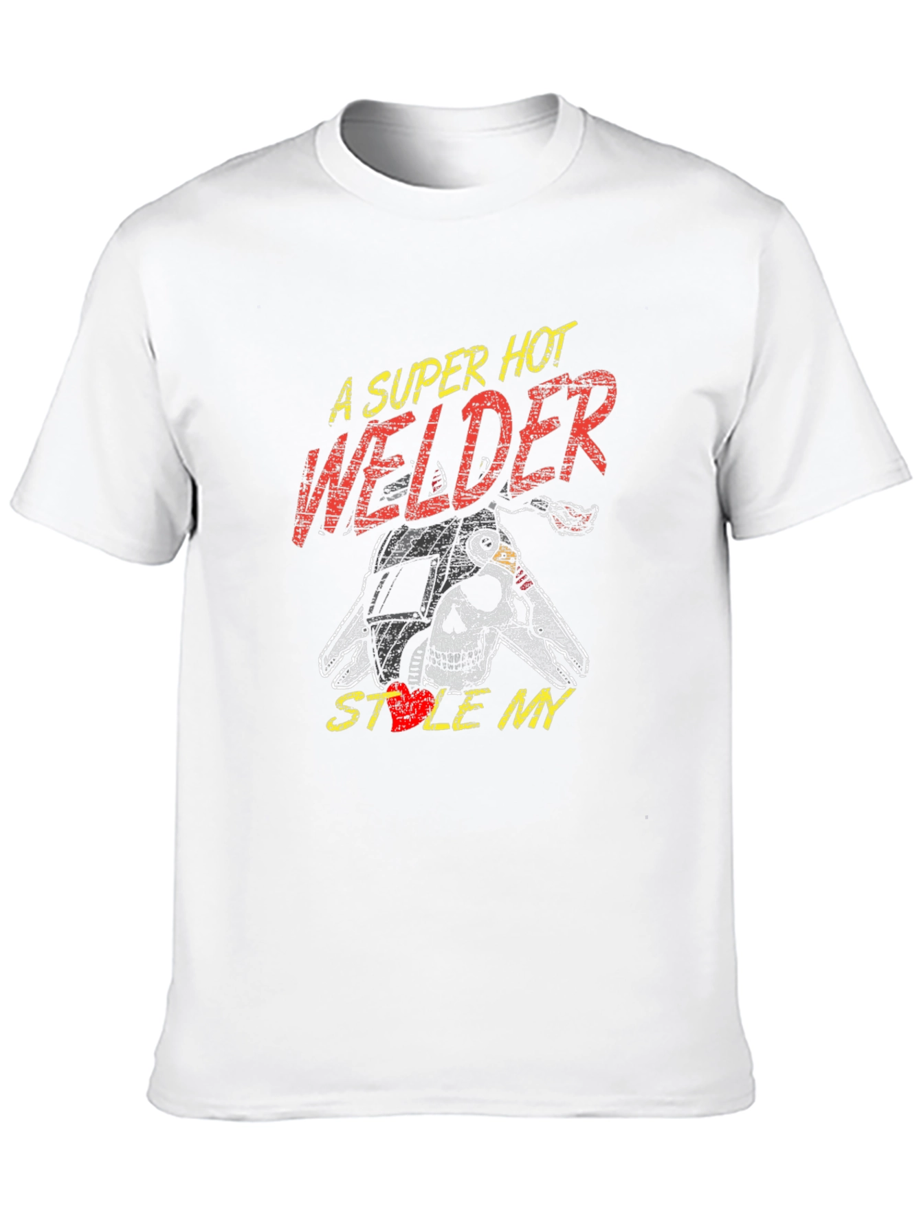 Super Hot Welder Graphic Tee - Steal My Heart