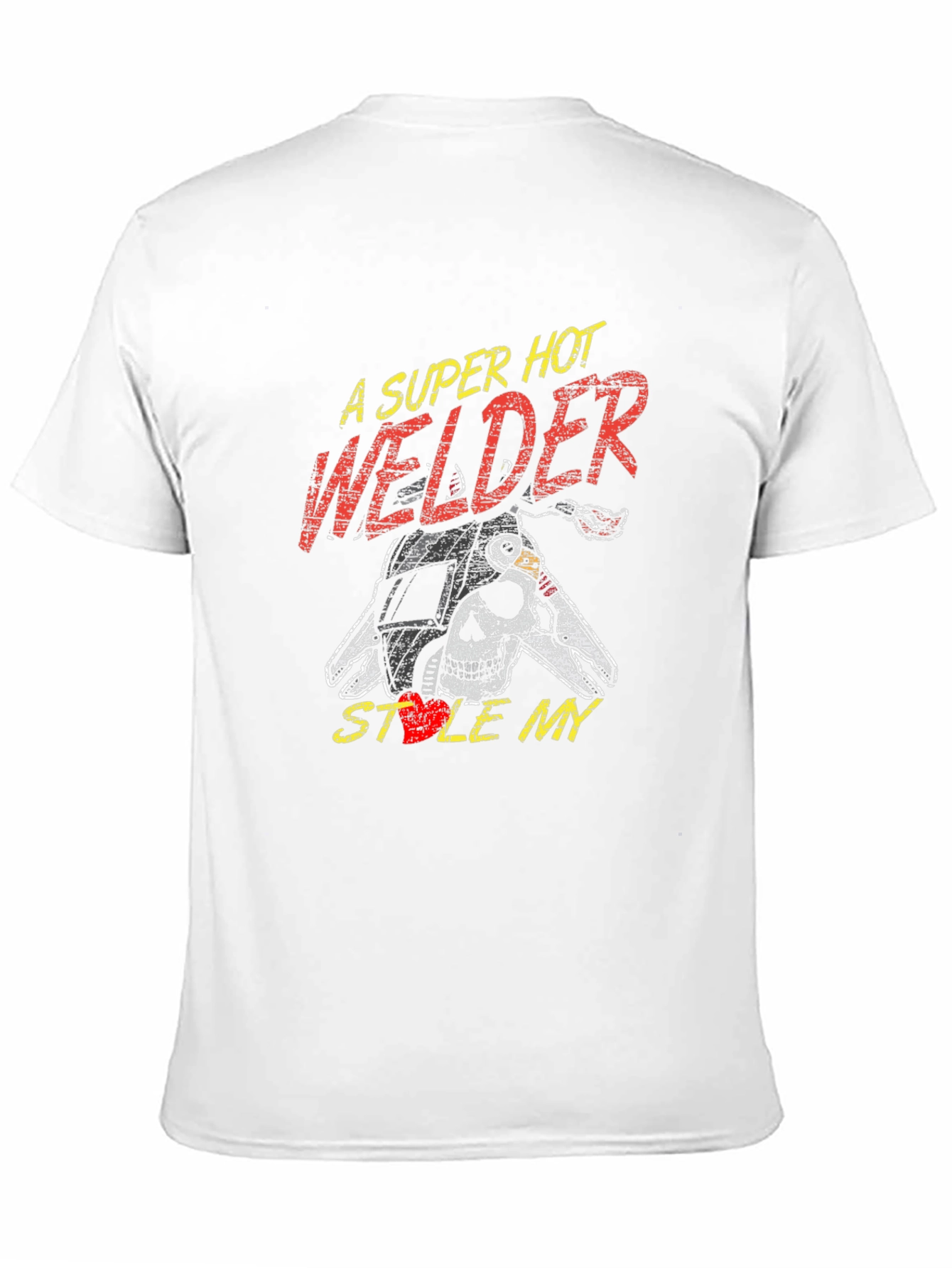 Super Hot Welder Graphic Tee - Steal My Heart