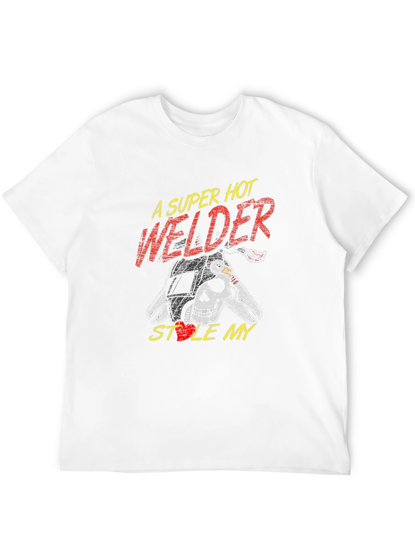 Super Hot Welder Graphic Tee - Steal My Heart