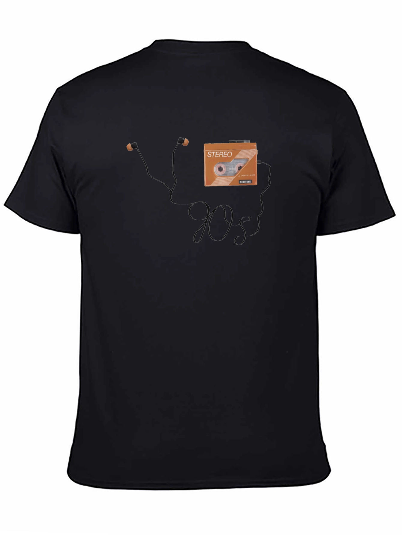 90s Retro Cassette Tape Graphic T-Shirt