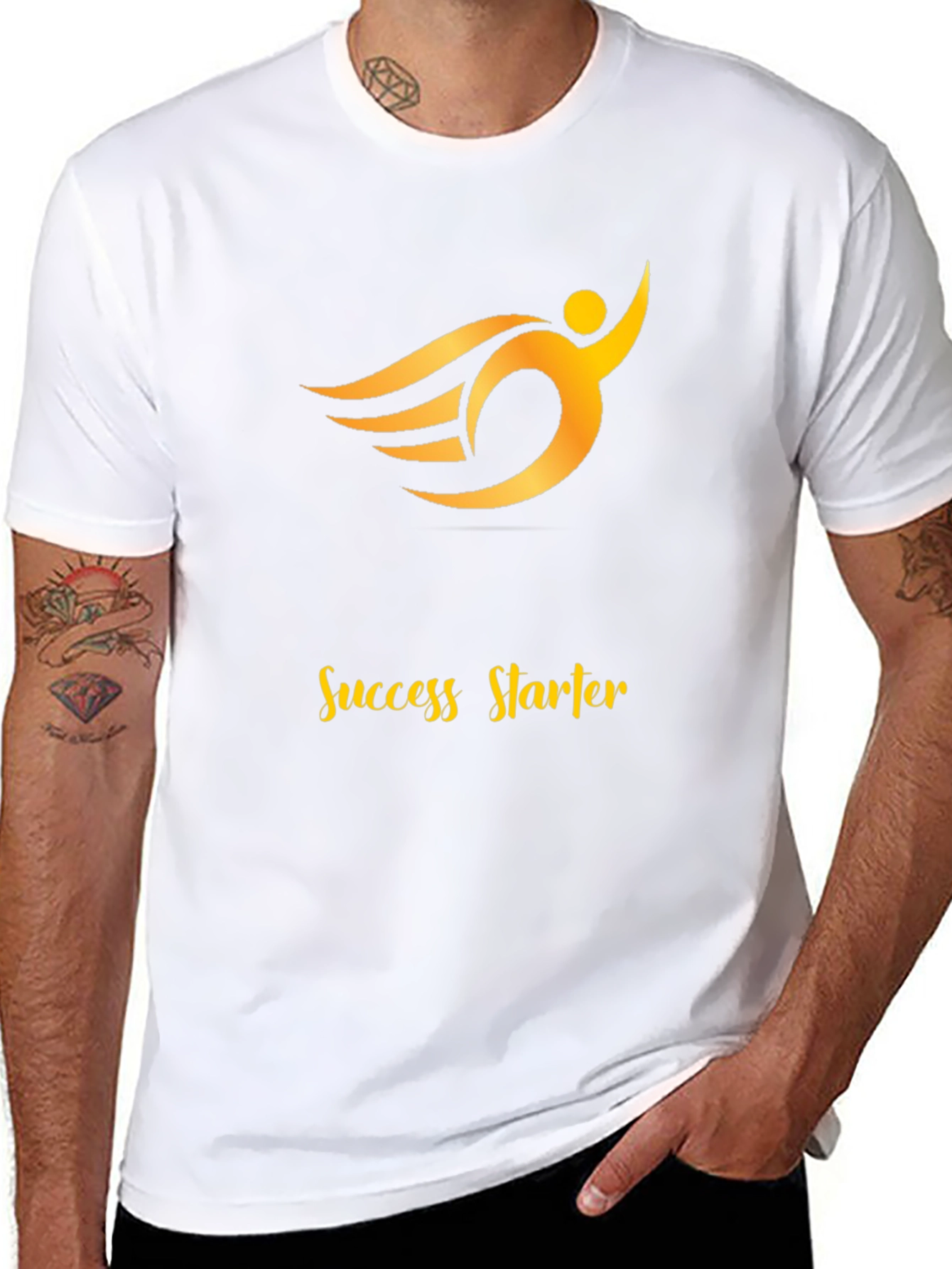 Success Starter Black Graphic Tee