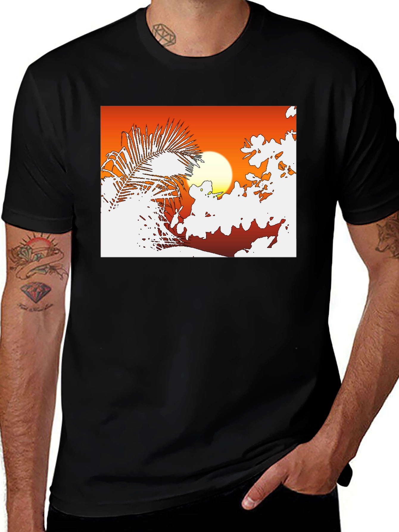 Sunset Beach Graphic Tee