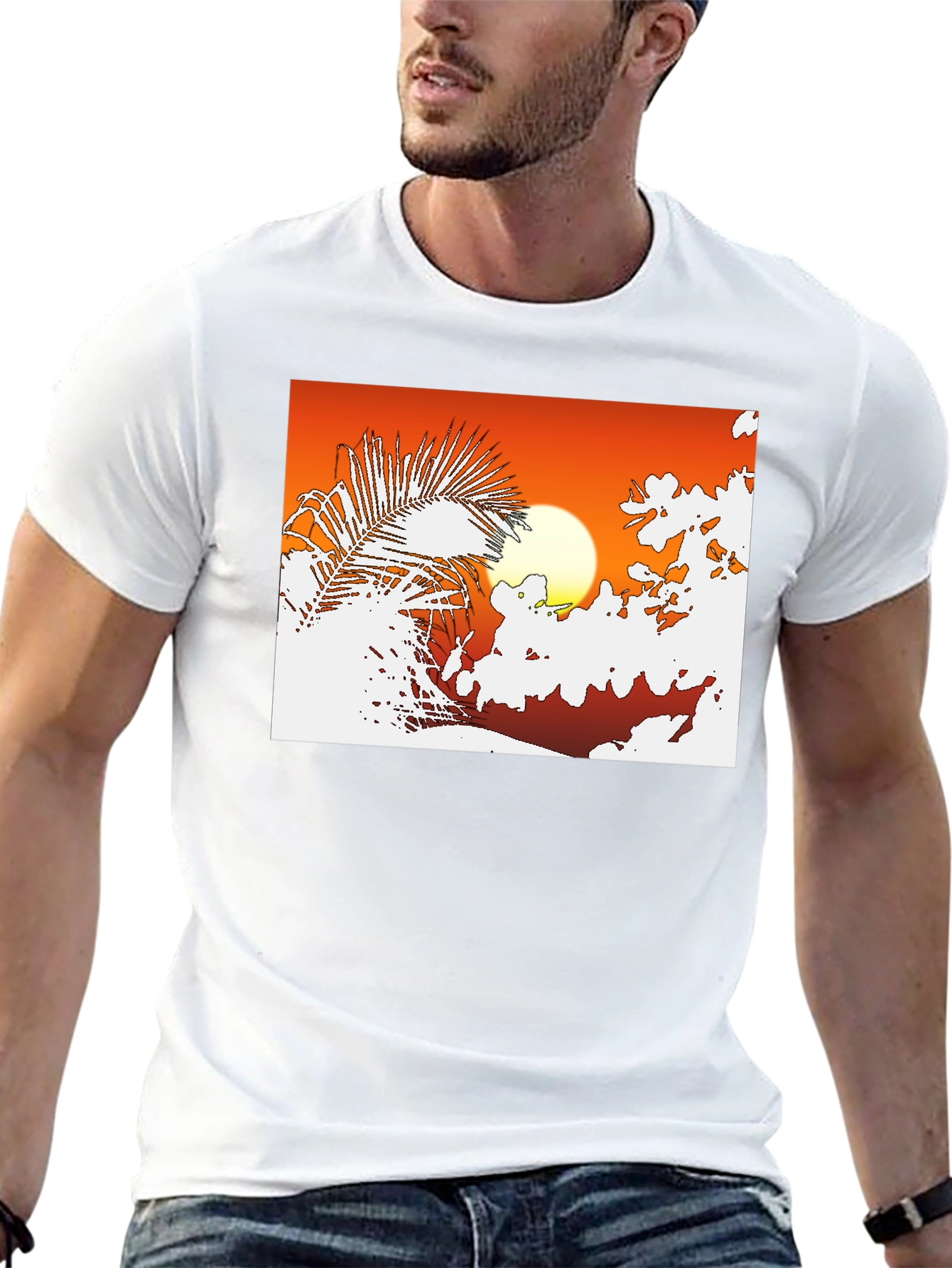 Sunset Beach Graphic Tee