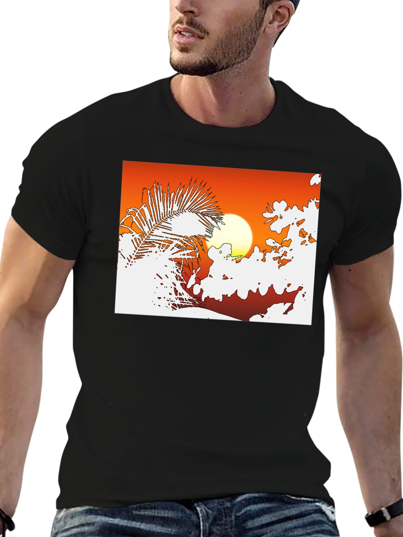 Sunset Beach Graphic Tee