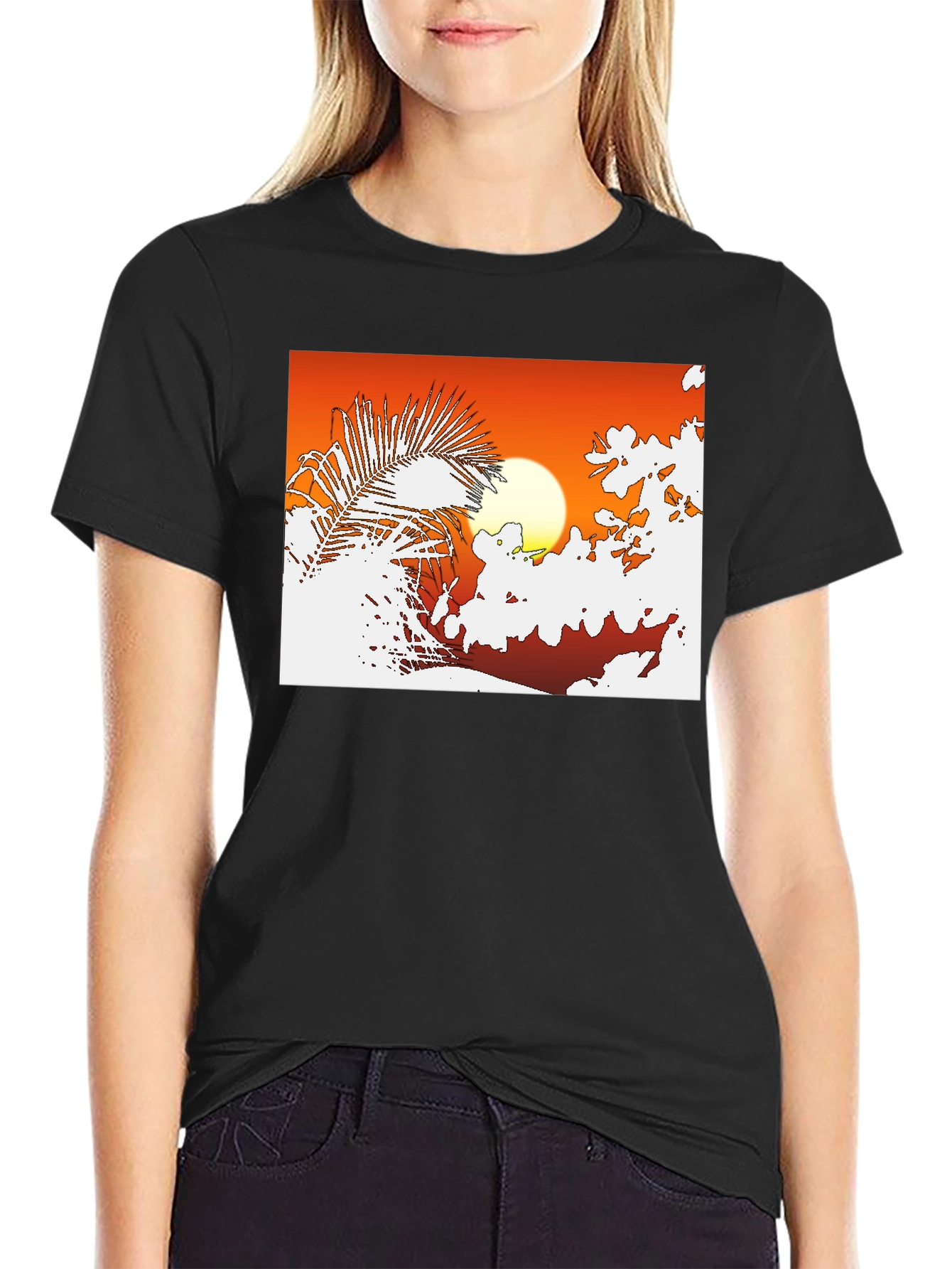 Sunset Beach Graphic Tee