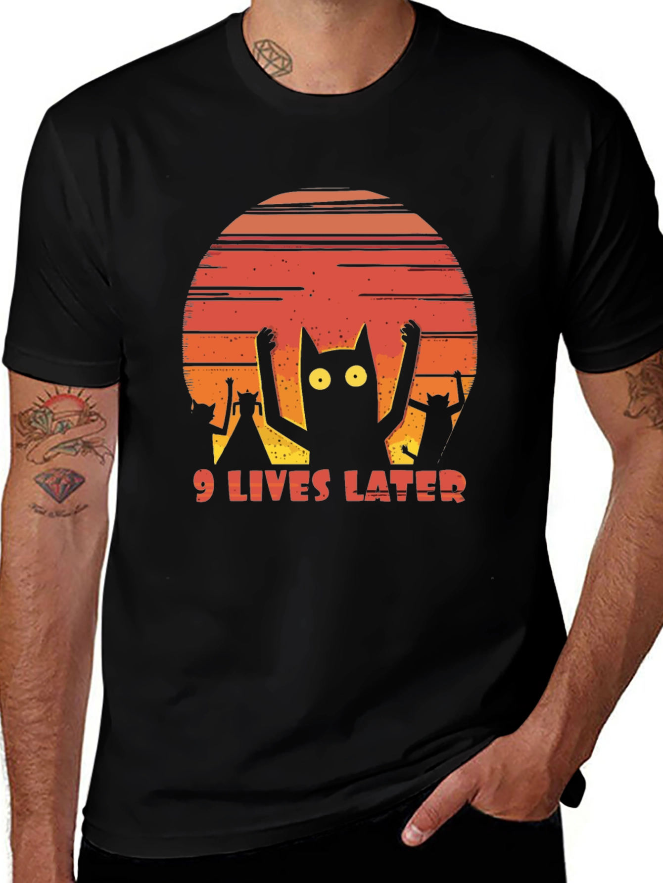9 Lives Later Graphic Tee