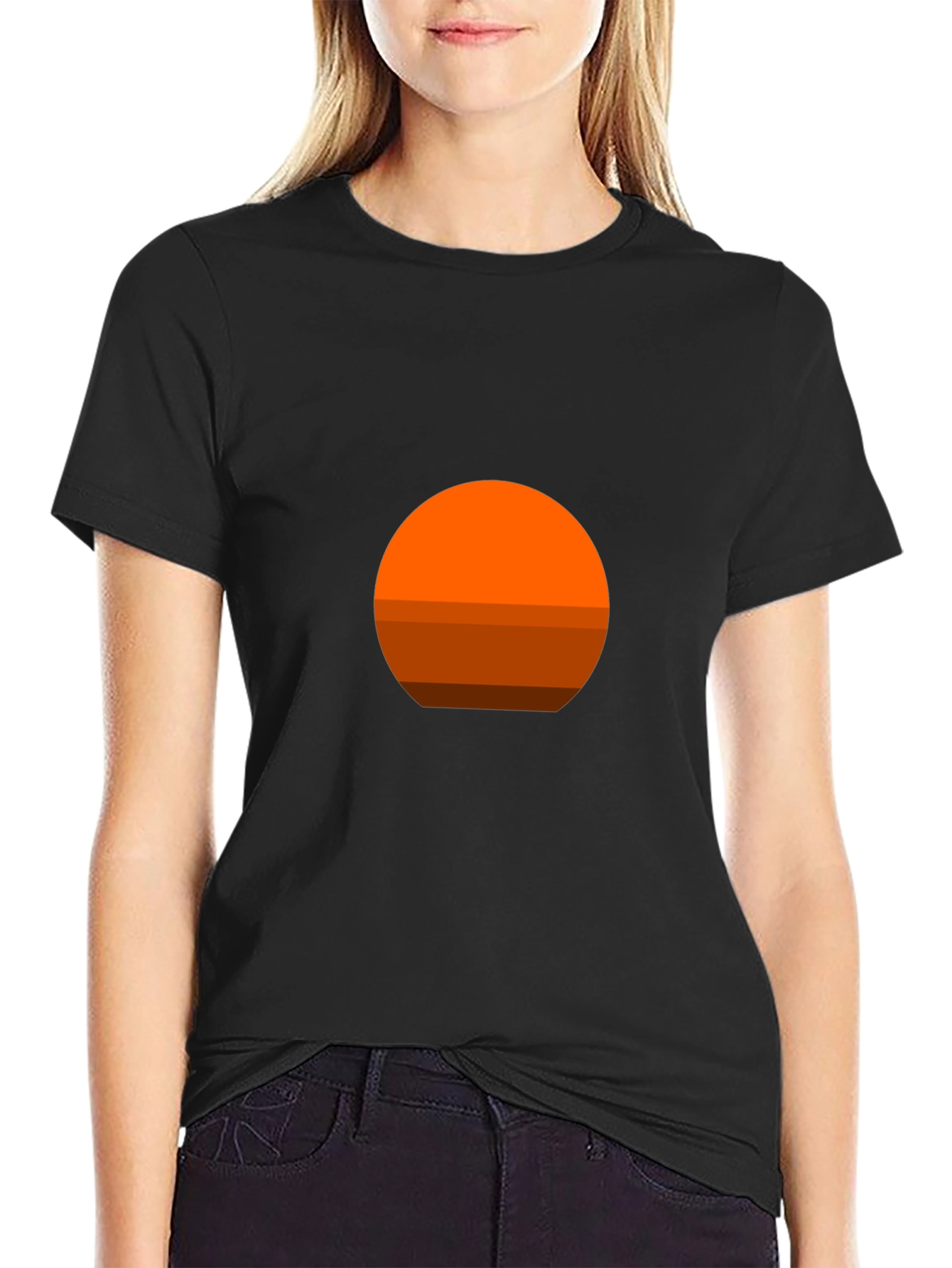 Sunset Graphic Tee - Retro Style