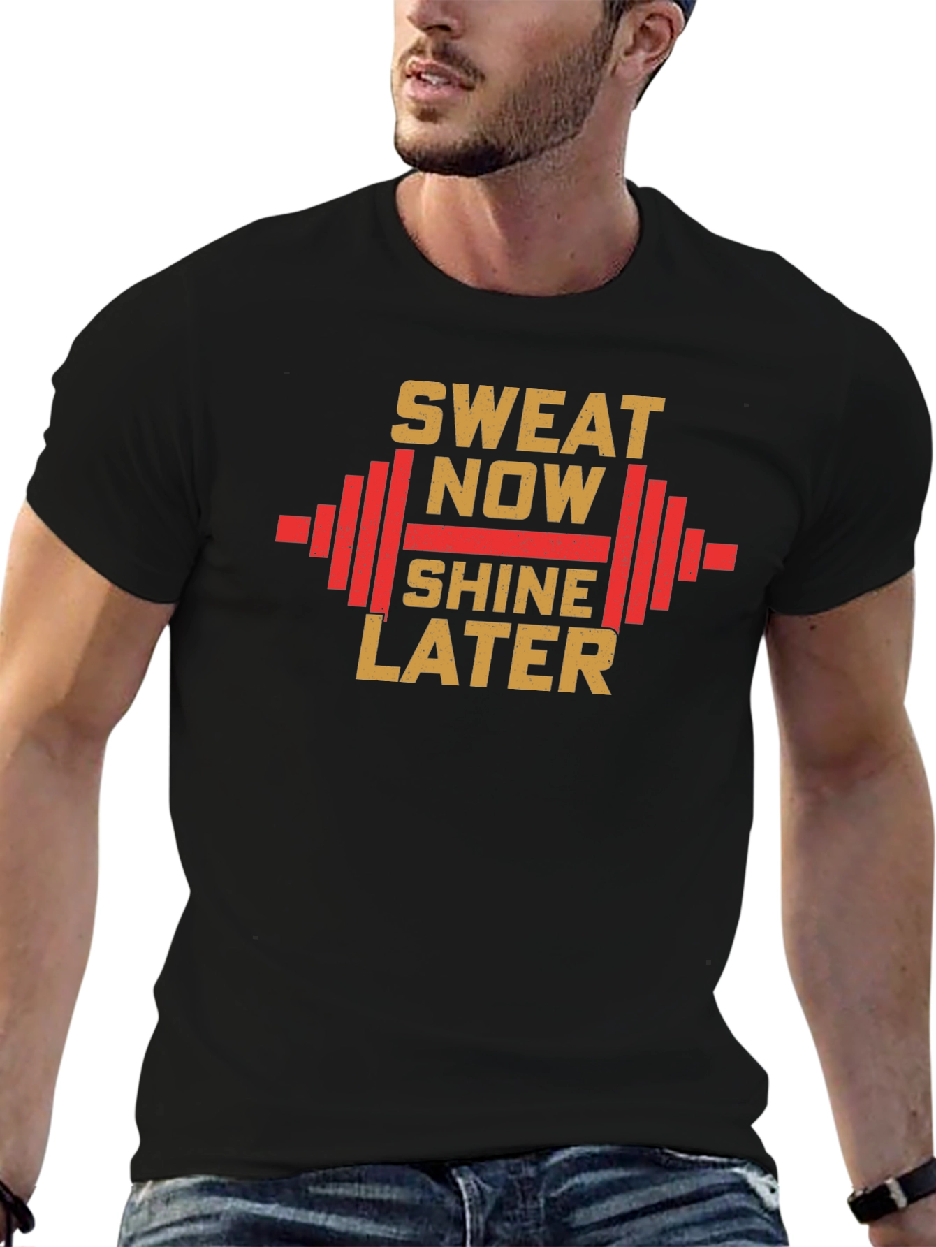 Sweat Now Shine Later Gym T-Shirt