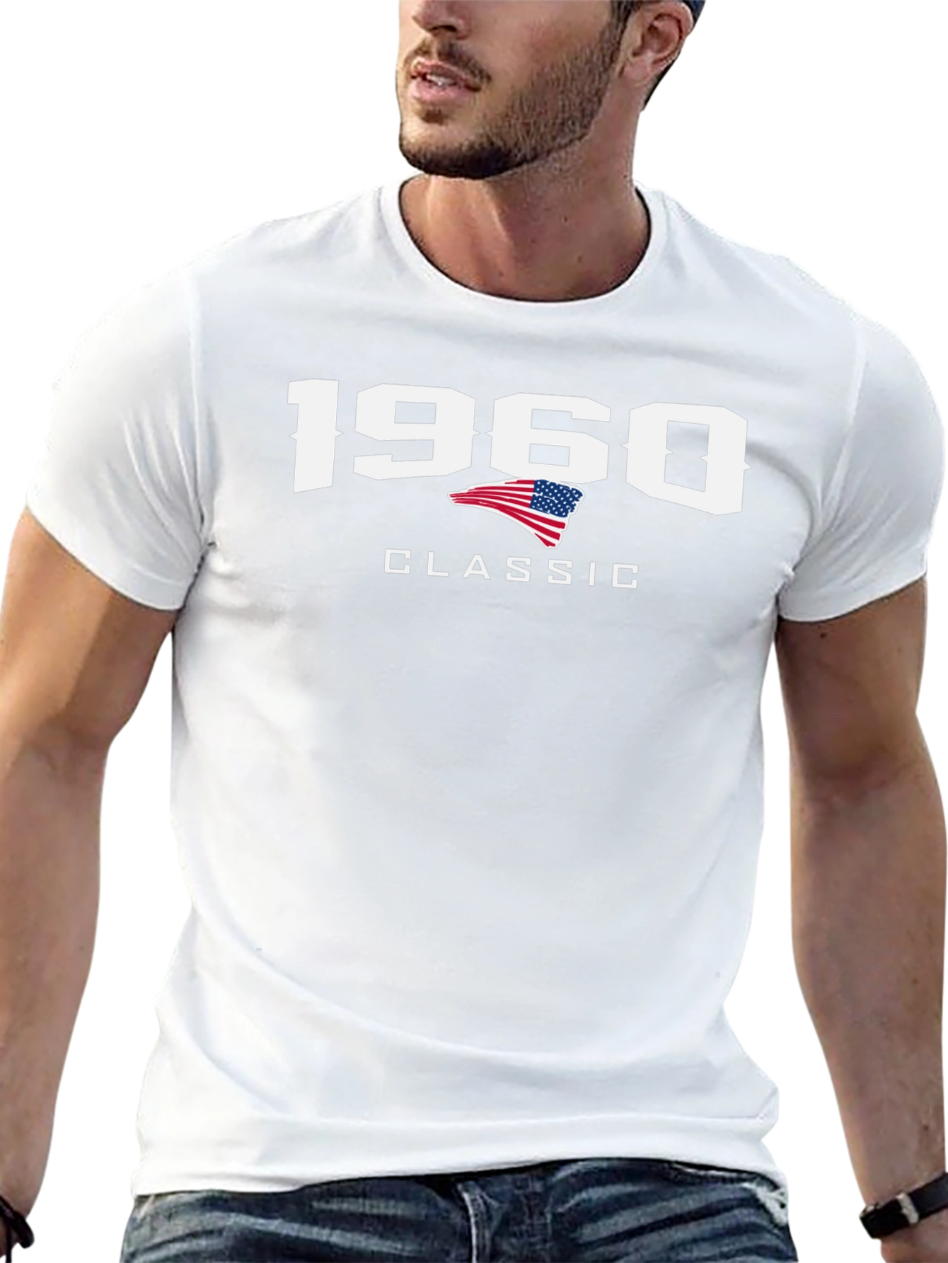 1960 Classic Patriotic T-Shirt