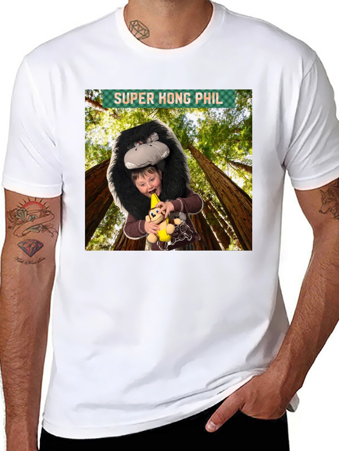 Super Kong Phil T-Shirt - Unique Design